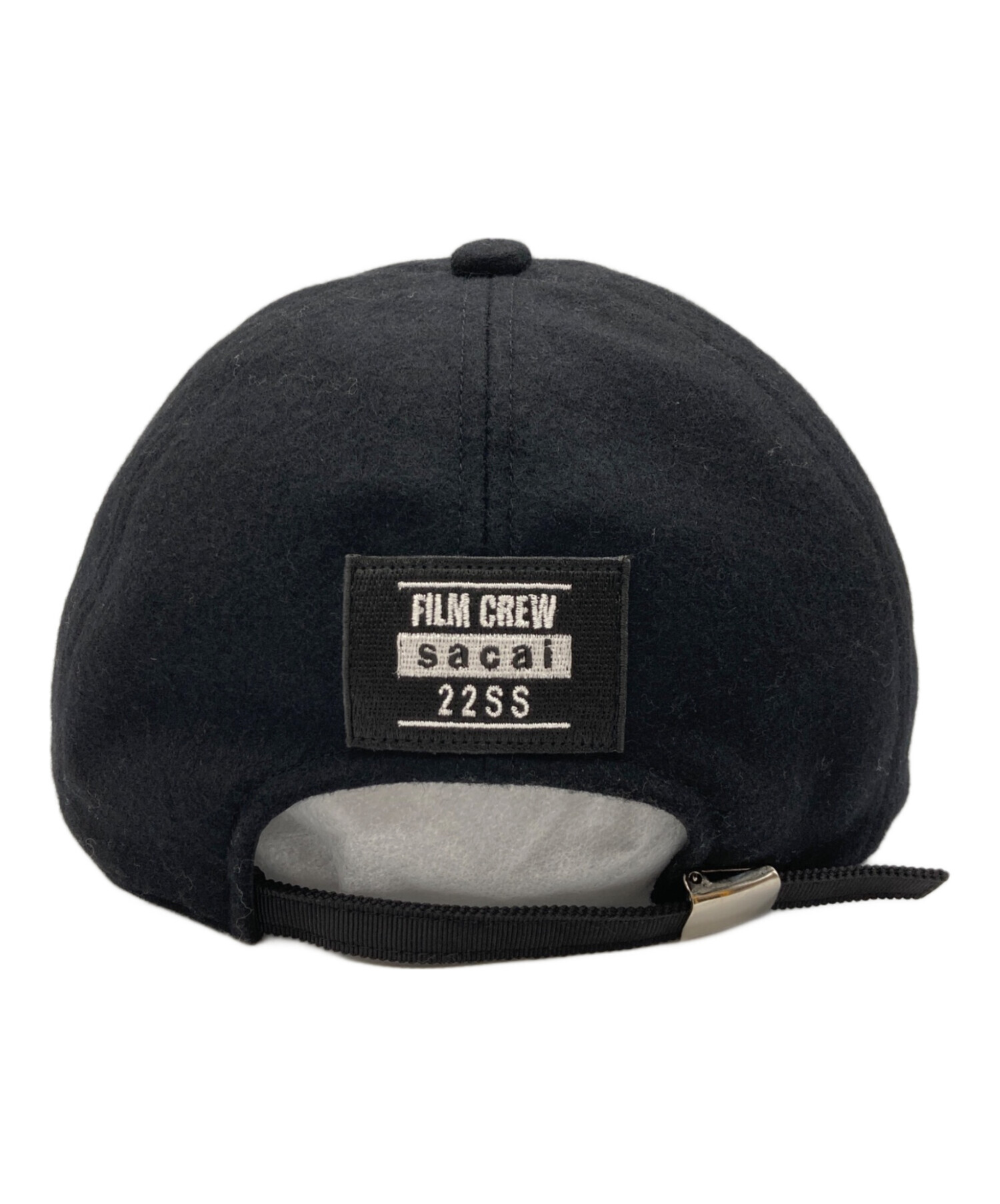中古・古着通販】sacai (サカイ) FILM CREW CAP ブラック｜ブランド 