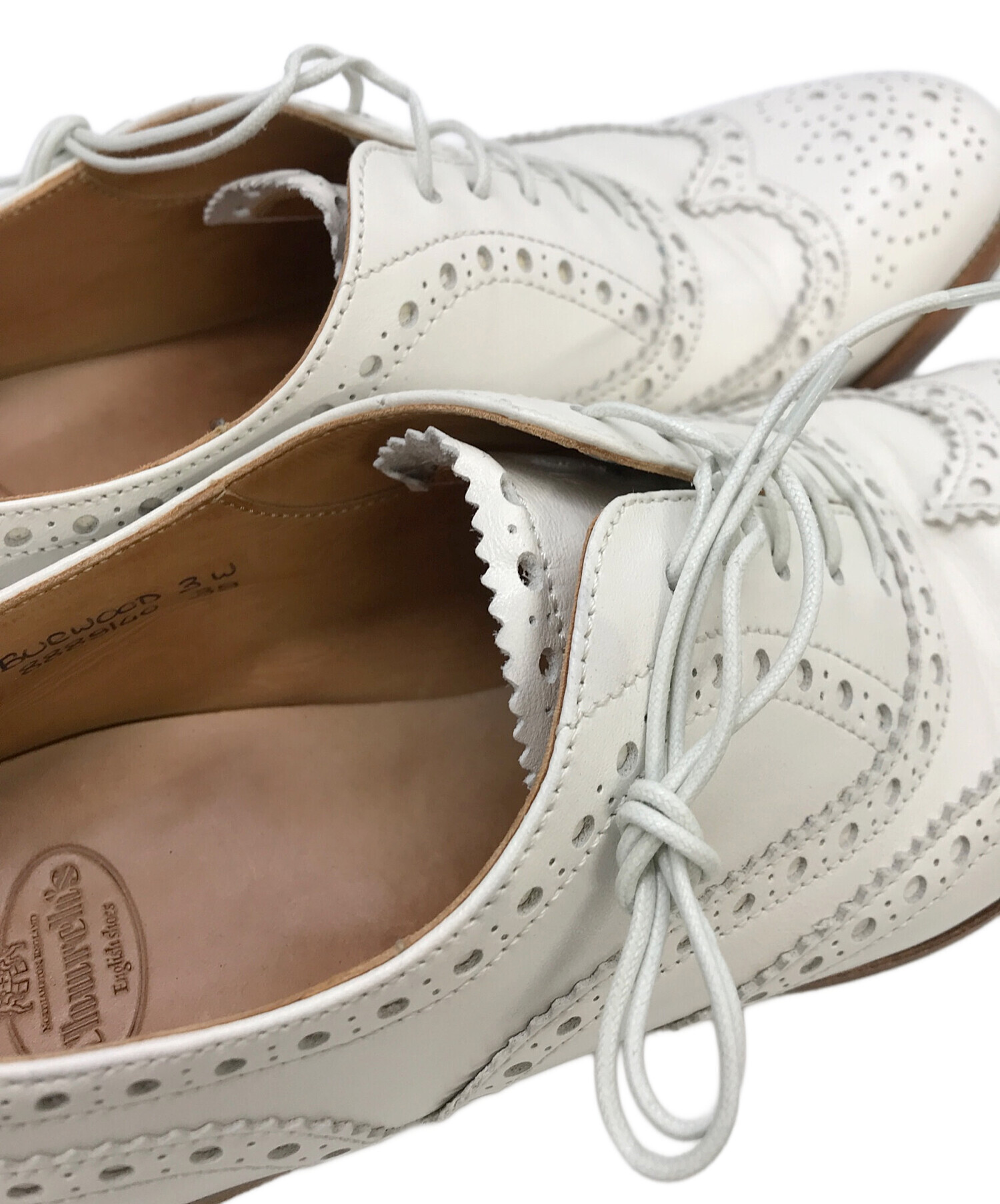 中古・古着通販】CHURCH'S (チャーチ) ウィングチップシューズ