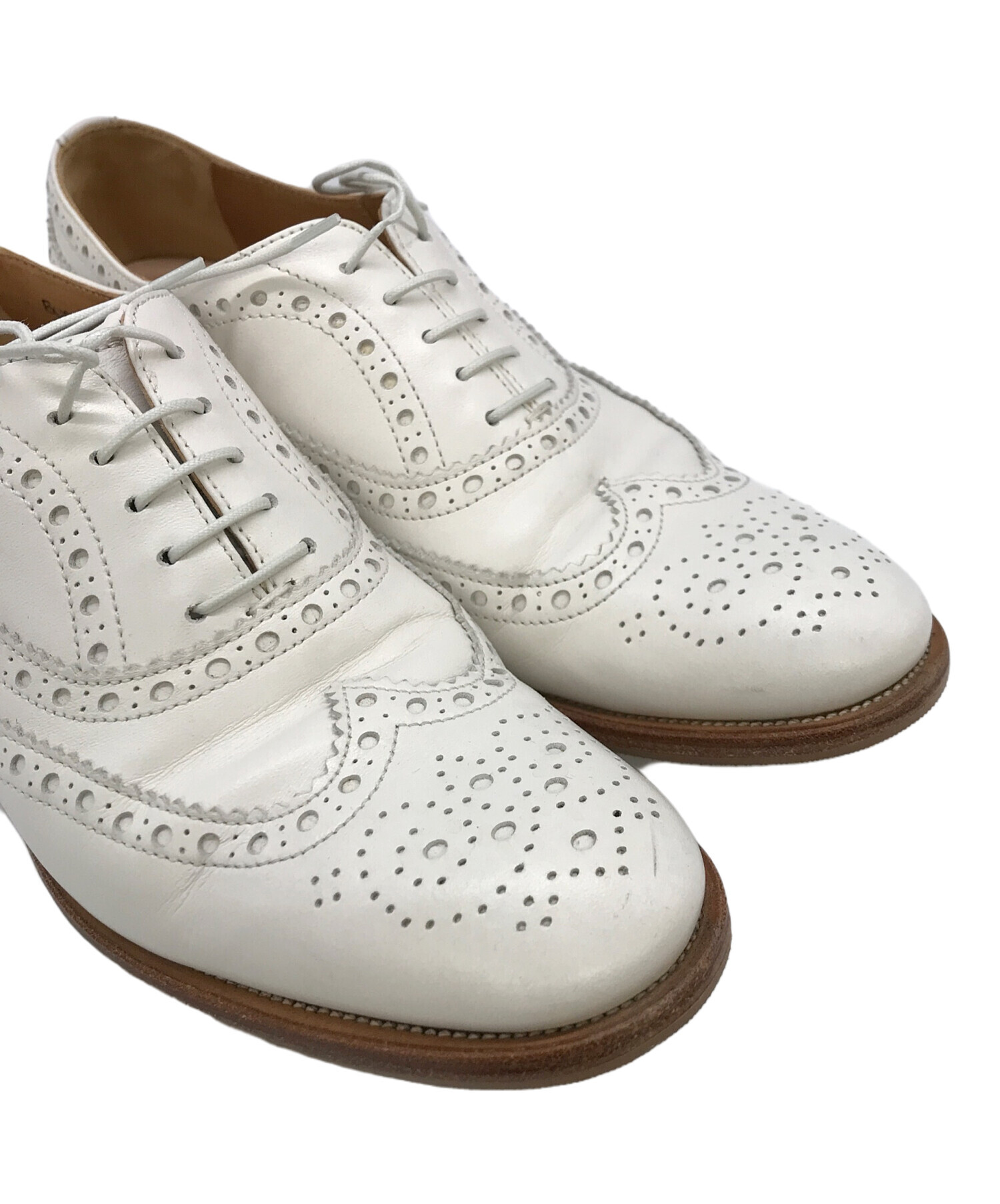 極美品church’sチャーチ　ウィングチップシューズ　レディース　37 中古・古着通販】CHURCH'S (チャーチ) ウィングチップシューズ