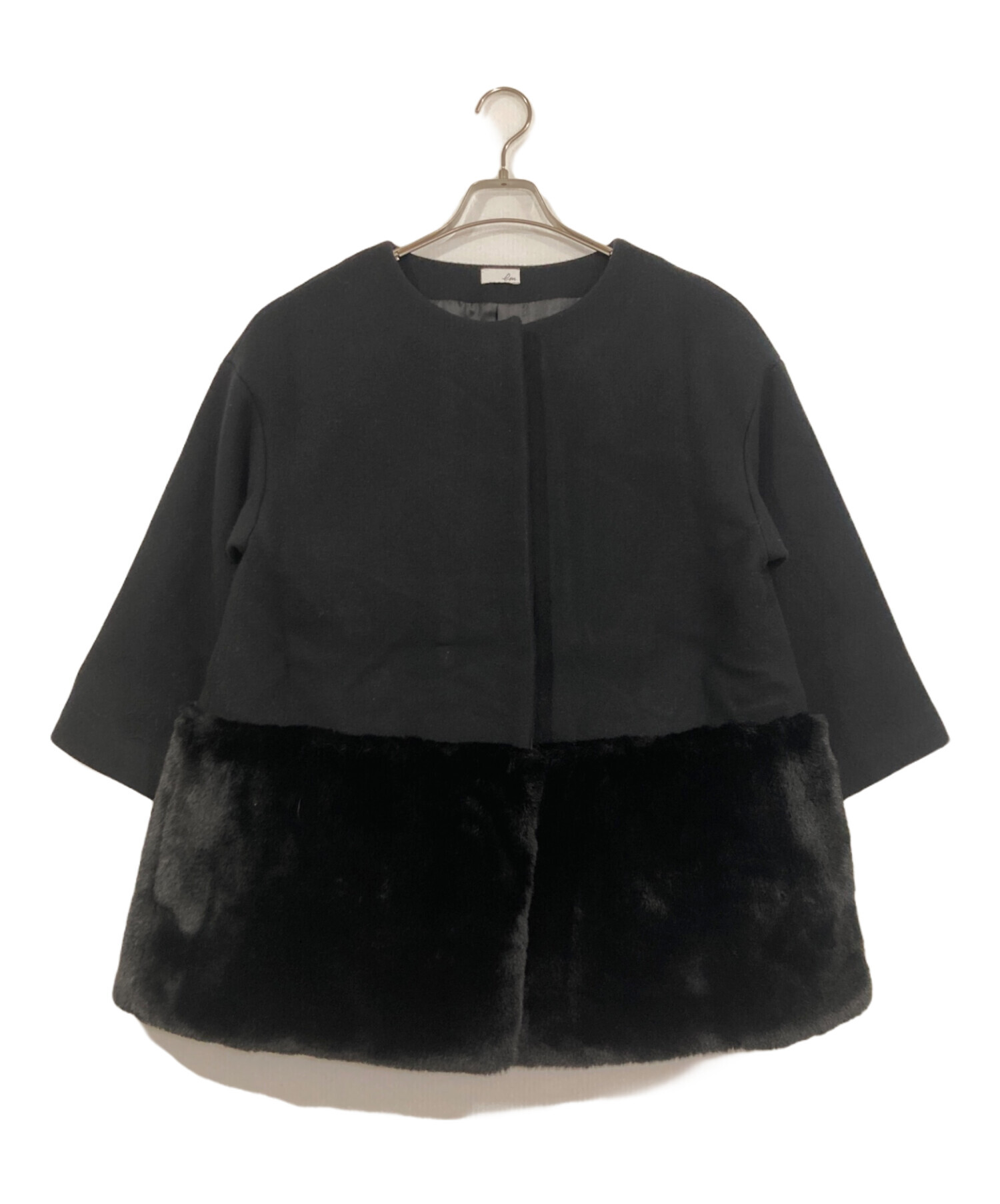 中古・古着通販】em. (エムドット) Eco Fur Coat/ファーコート