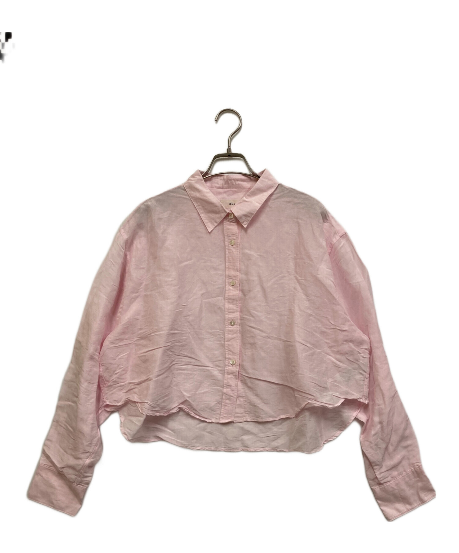 中古・古着通販】IENA (イエナ) ラミーリヨセルショートシャツ ピンク