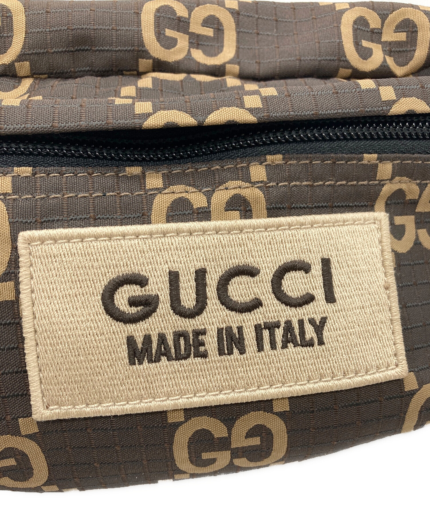 中古・古着通販】GUCCI (グッチ) GGリサイクルポリエステル ラージ
