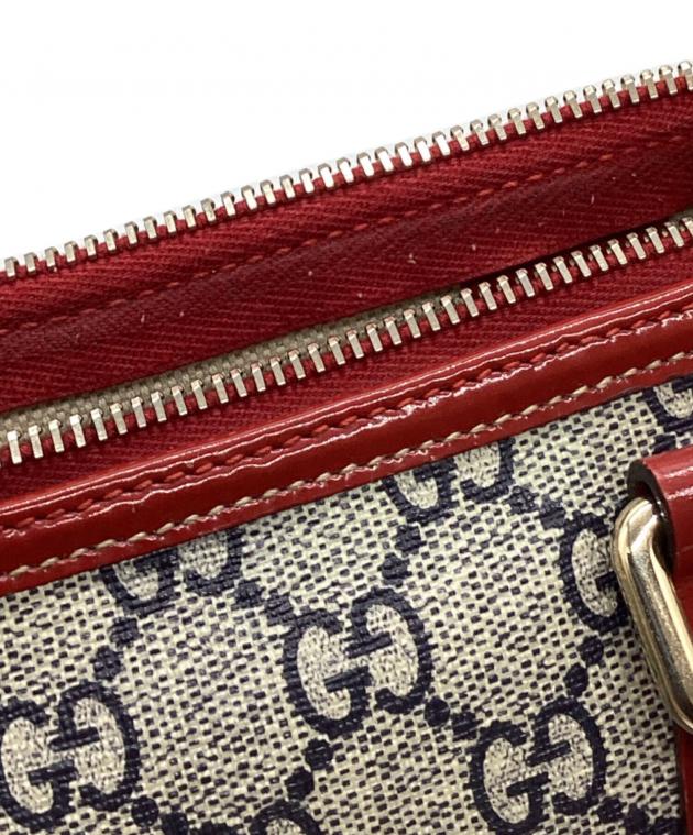 中古・古着通販】GUCCI (グッチ) ミニボストンバッグ レッド｜ブランド