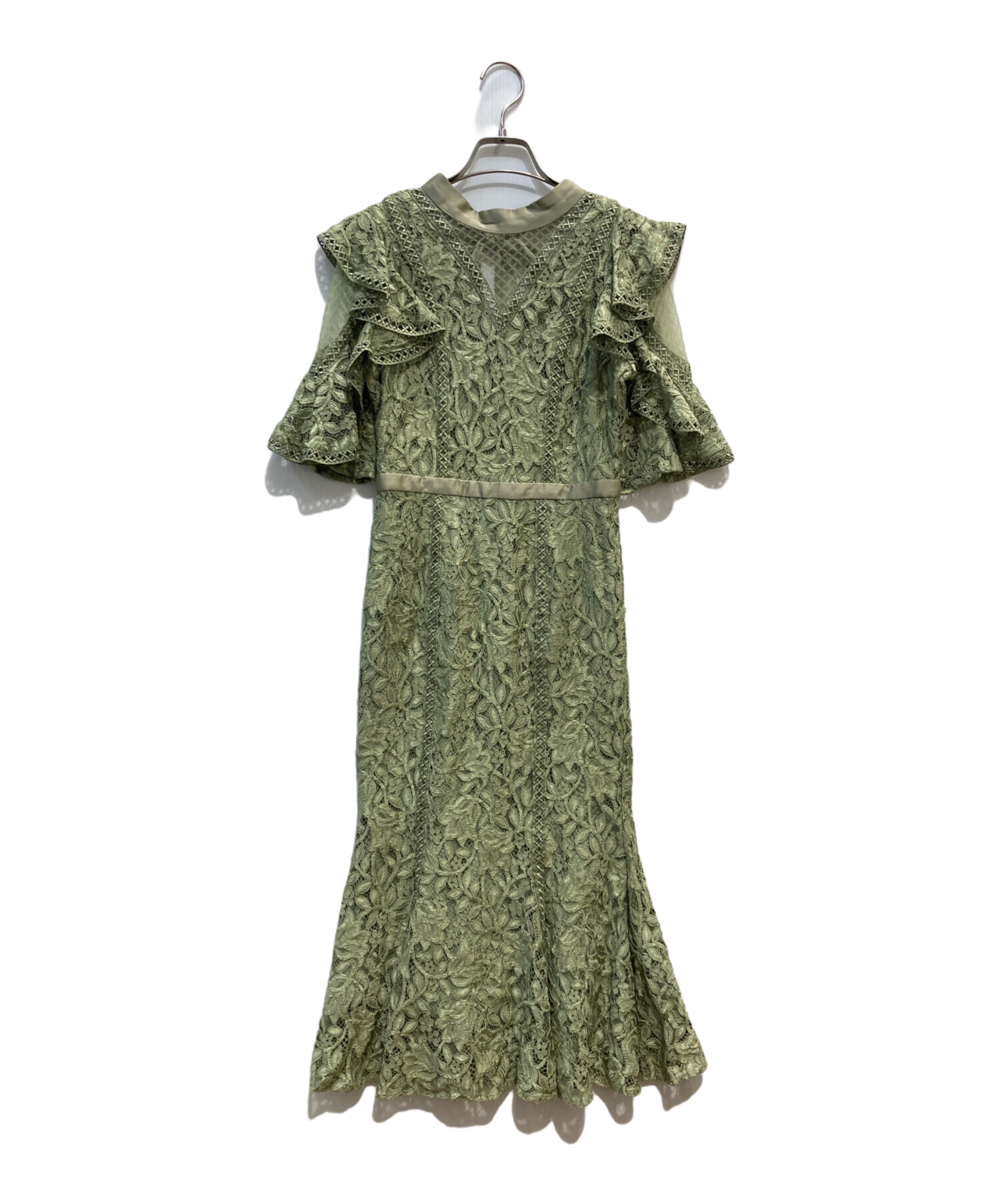 Lily brown レースマーメイドドレス 中古・古着通販】Lily Brown (リリーブラウン) レースマーメイドドレス