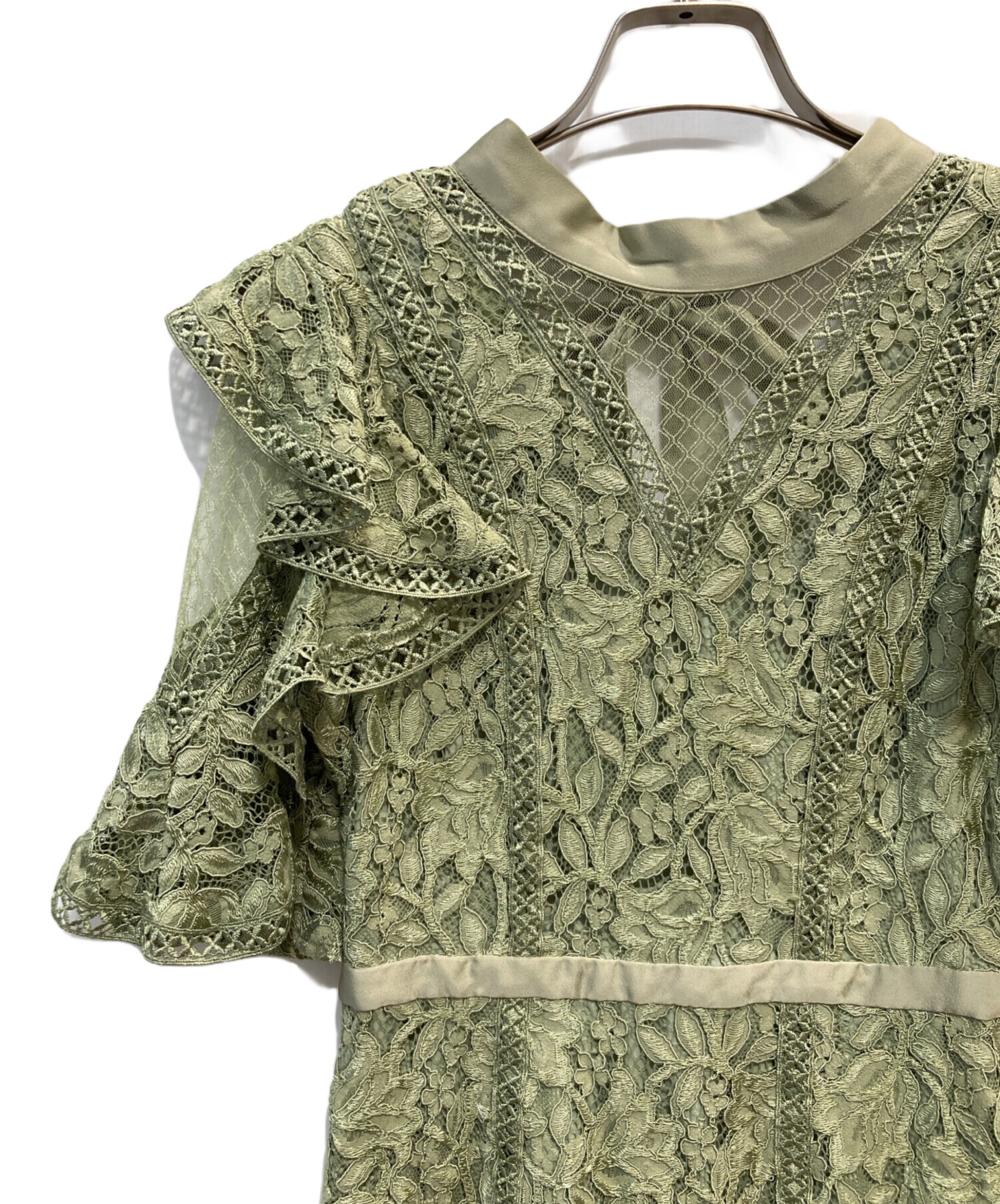 中古・古着通販】Lily Brown (リリーブラウン) レースマーメイドドレス