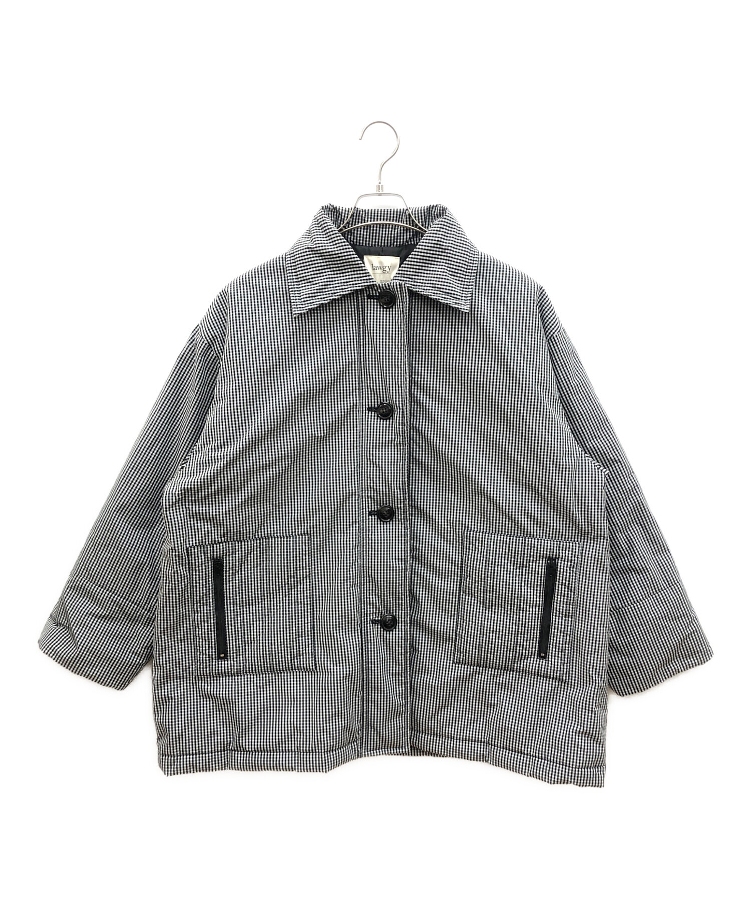 lawgy トーティシェルステッチキルティングコート