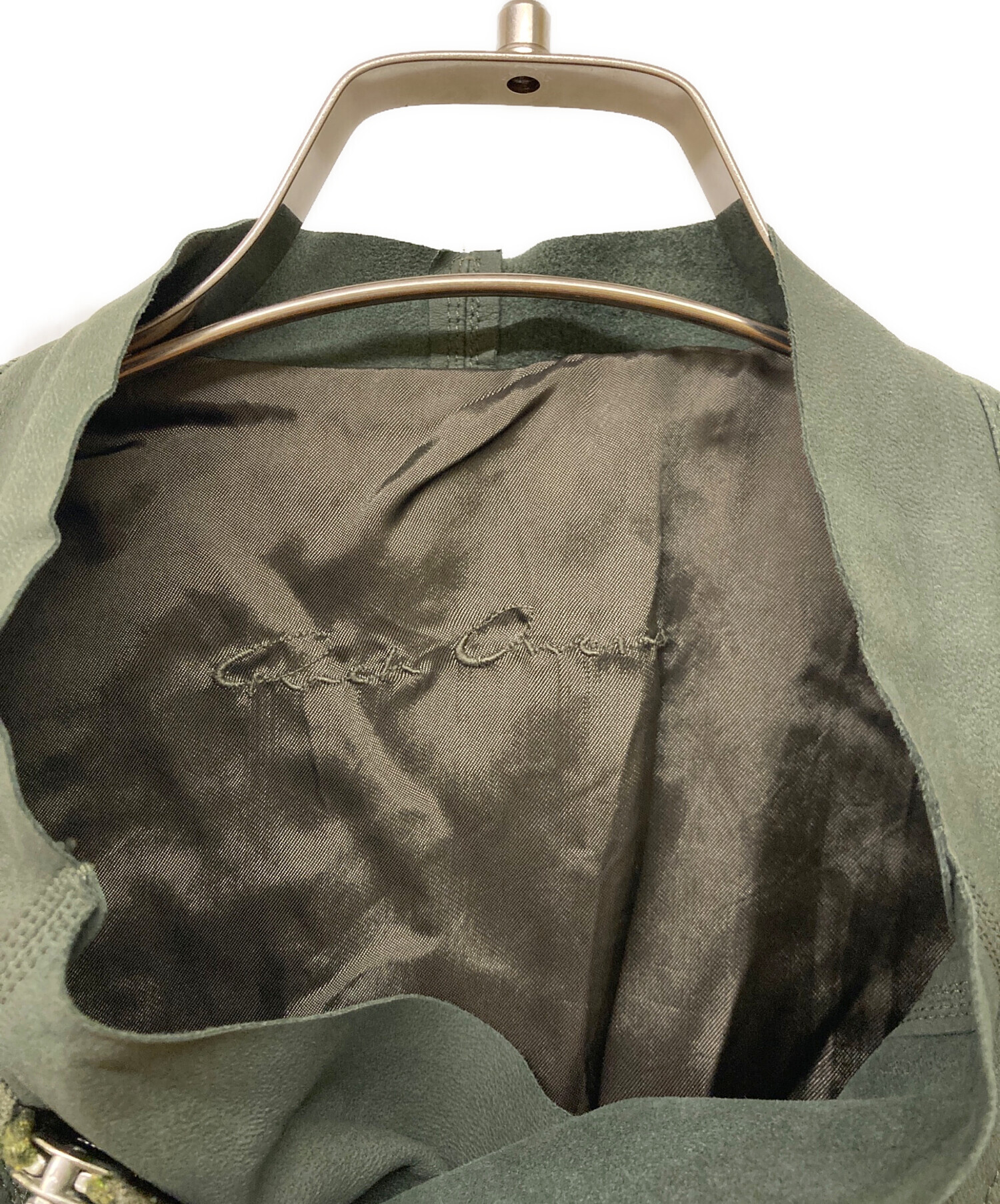 中古・古着通販】RICK OWENS (リックオウエンス) ラムレザー ロー 