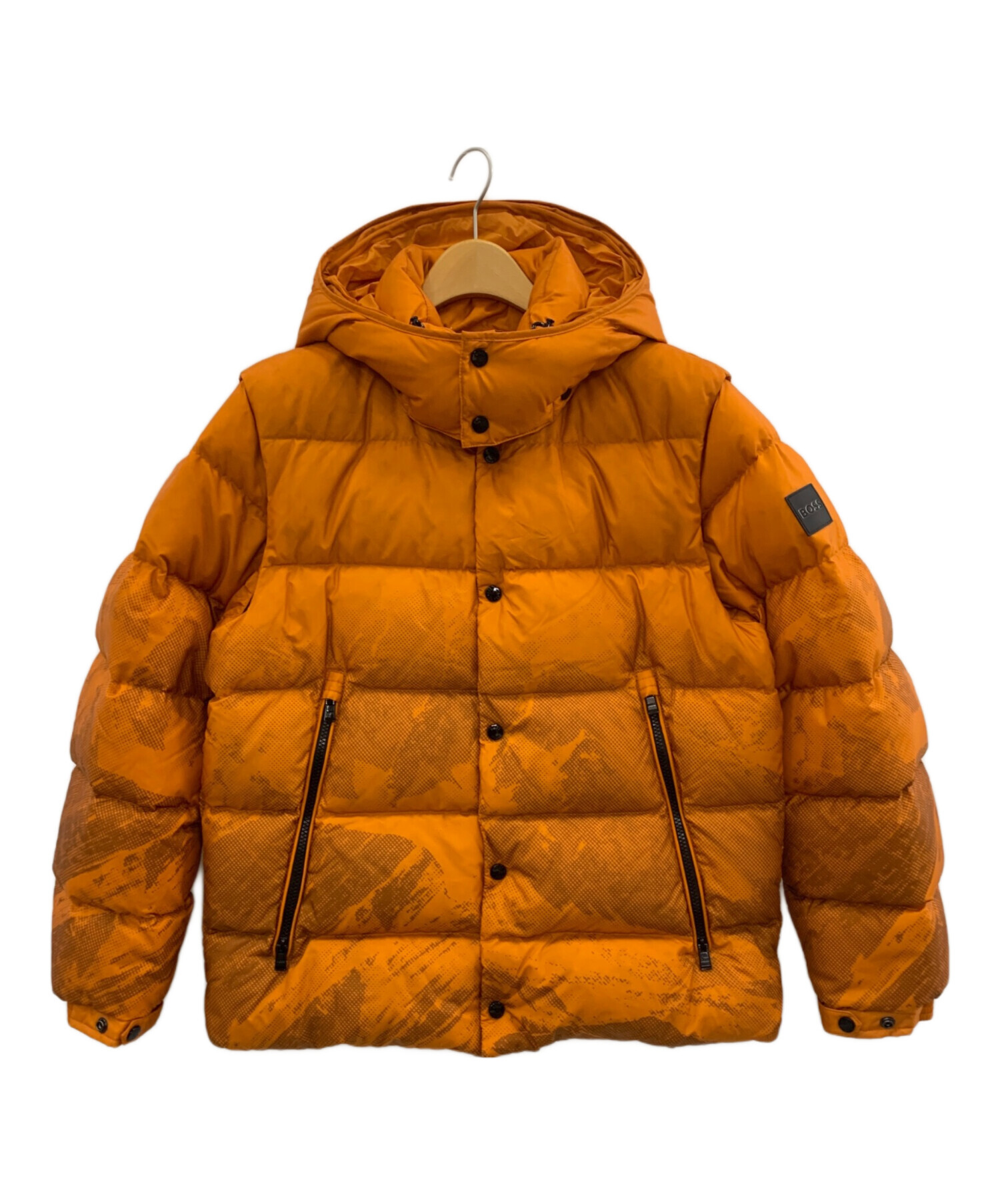中古・古着通販】BOSS (ボス) ディタッチダウンジャケット オレンジ
