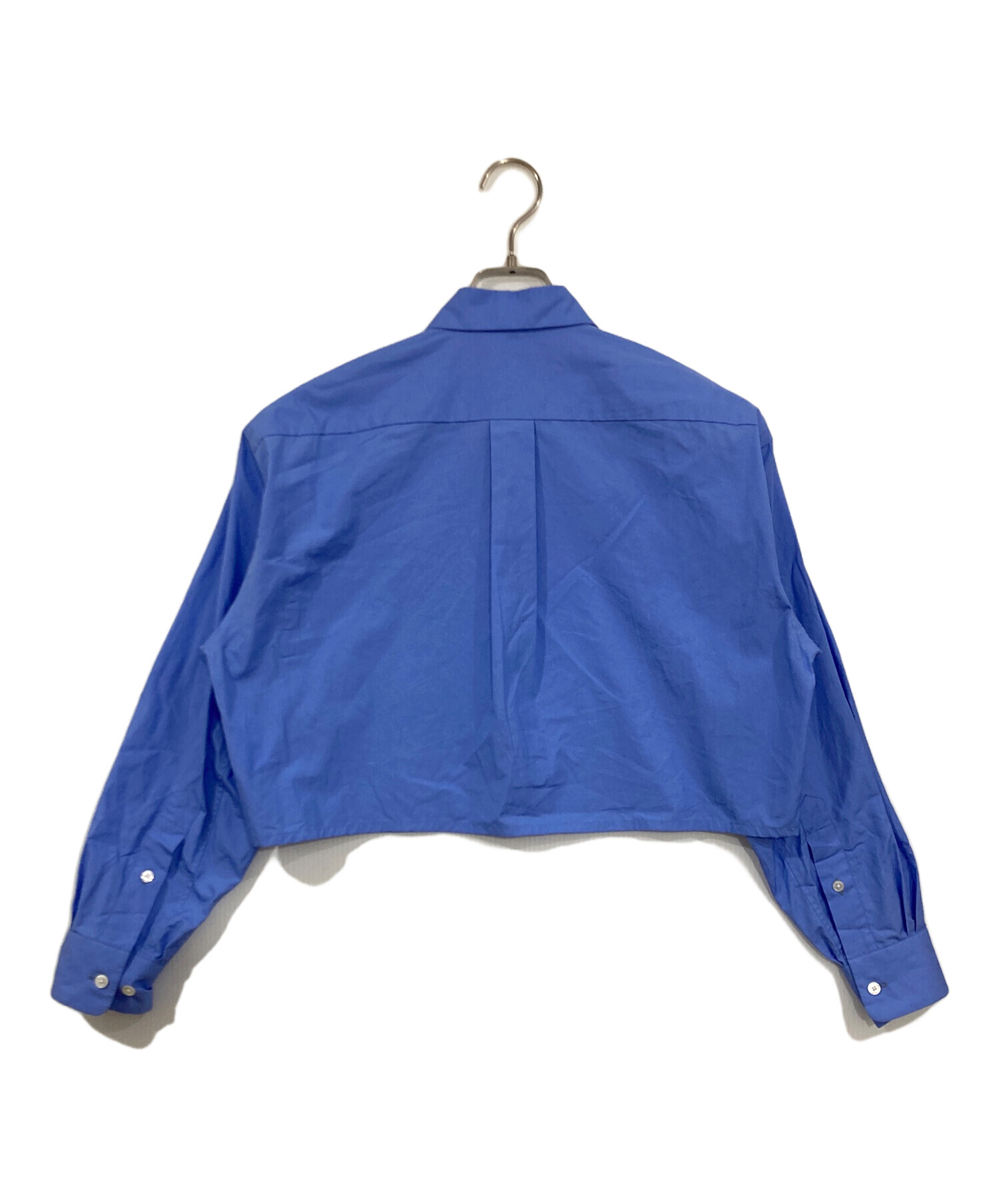 中古・古着通販】YLEVE (イレーヴ) COTTON TYPEWRITER SHORT SH ブルー