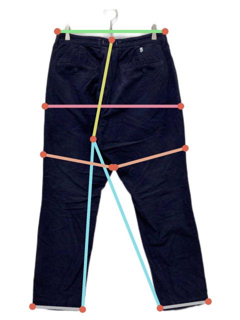 中古・古着通販】nonnative (ノンネイティブ) DWELLER CHINO TROUSERS