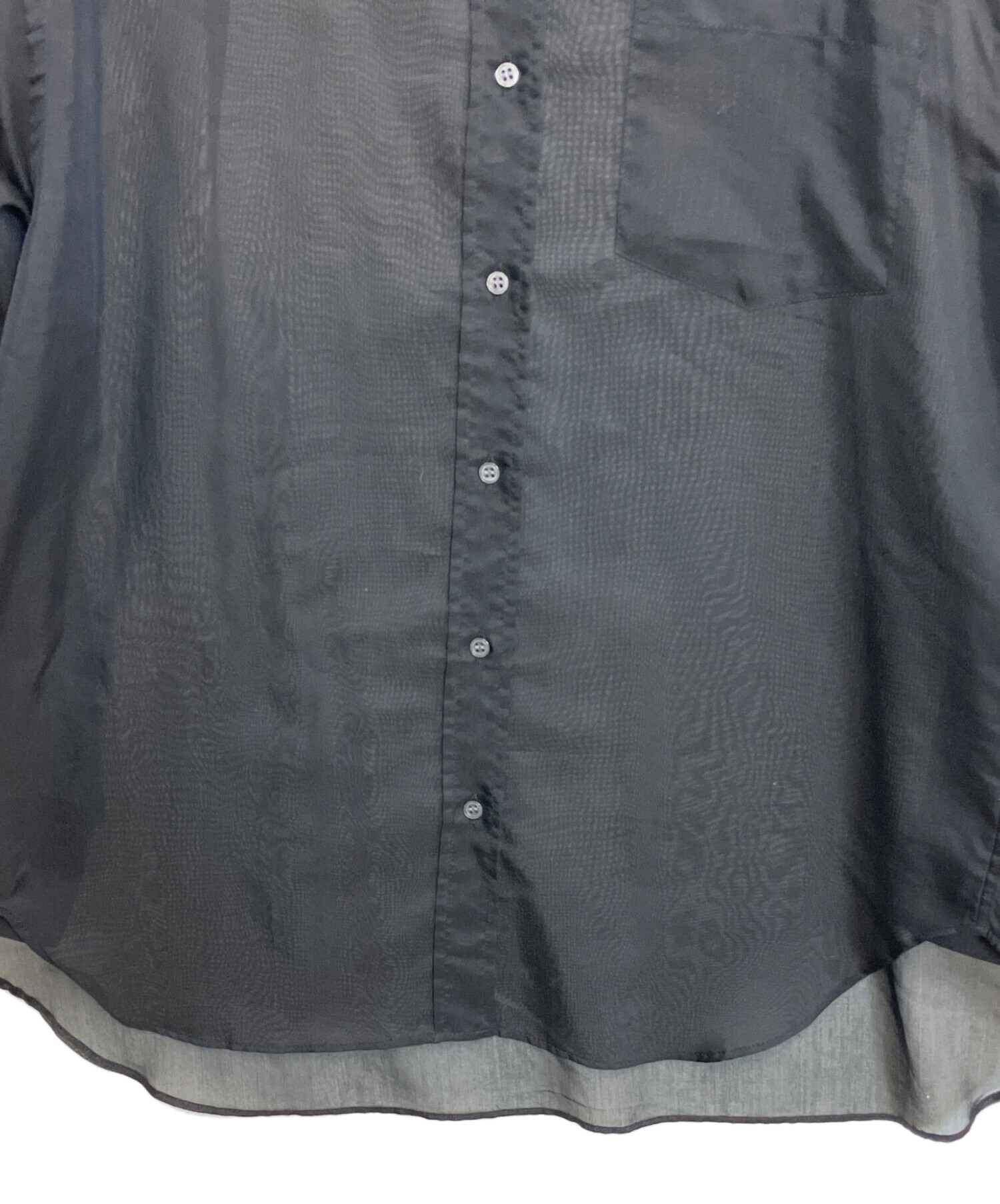 中古・古着通販】AP STUDIO (エーピーストゥディオ) シアーシャツ