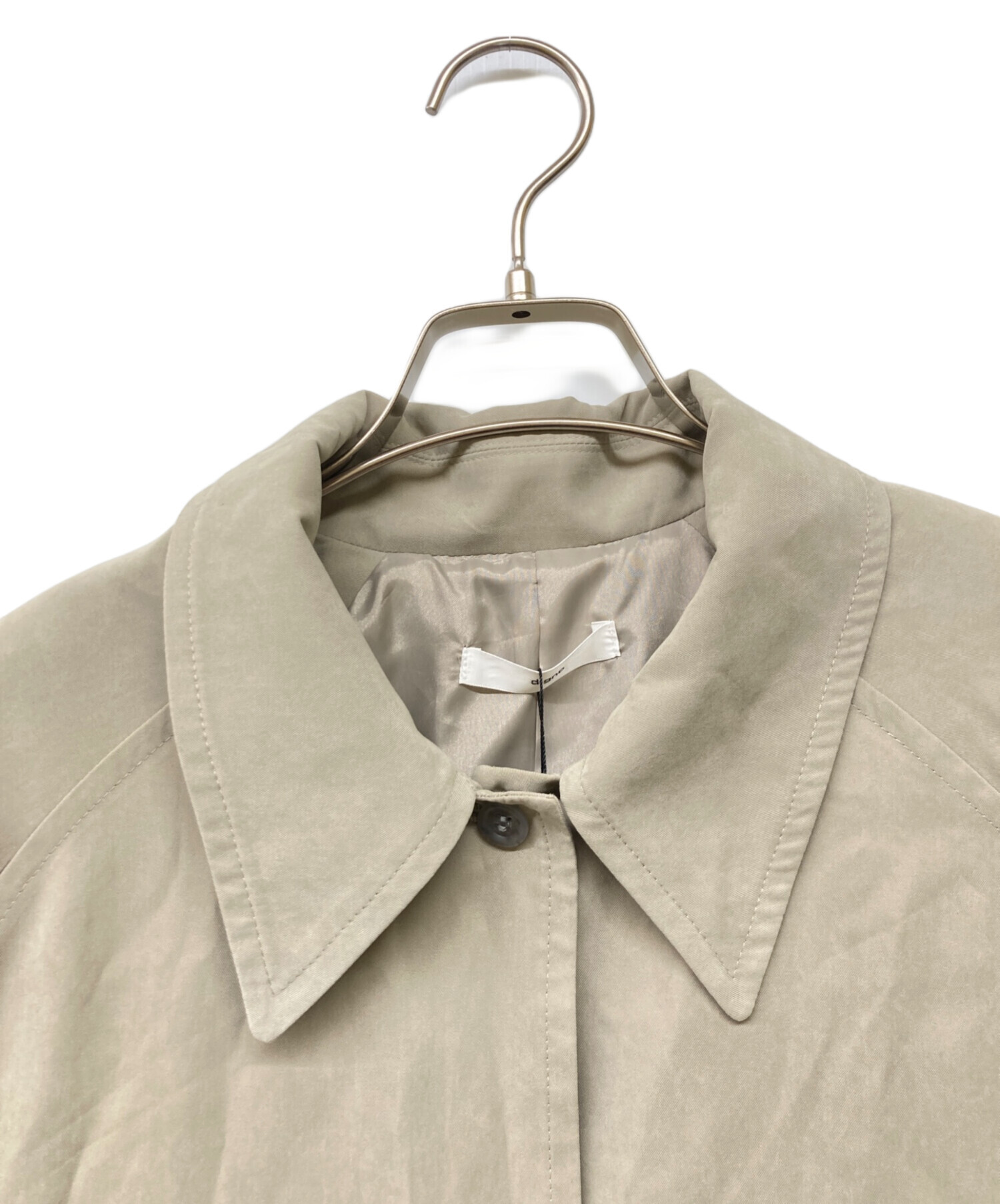 中古・古着通販】digne (ディニュ) soutien collar coat ベージュ