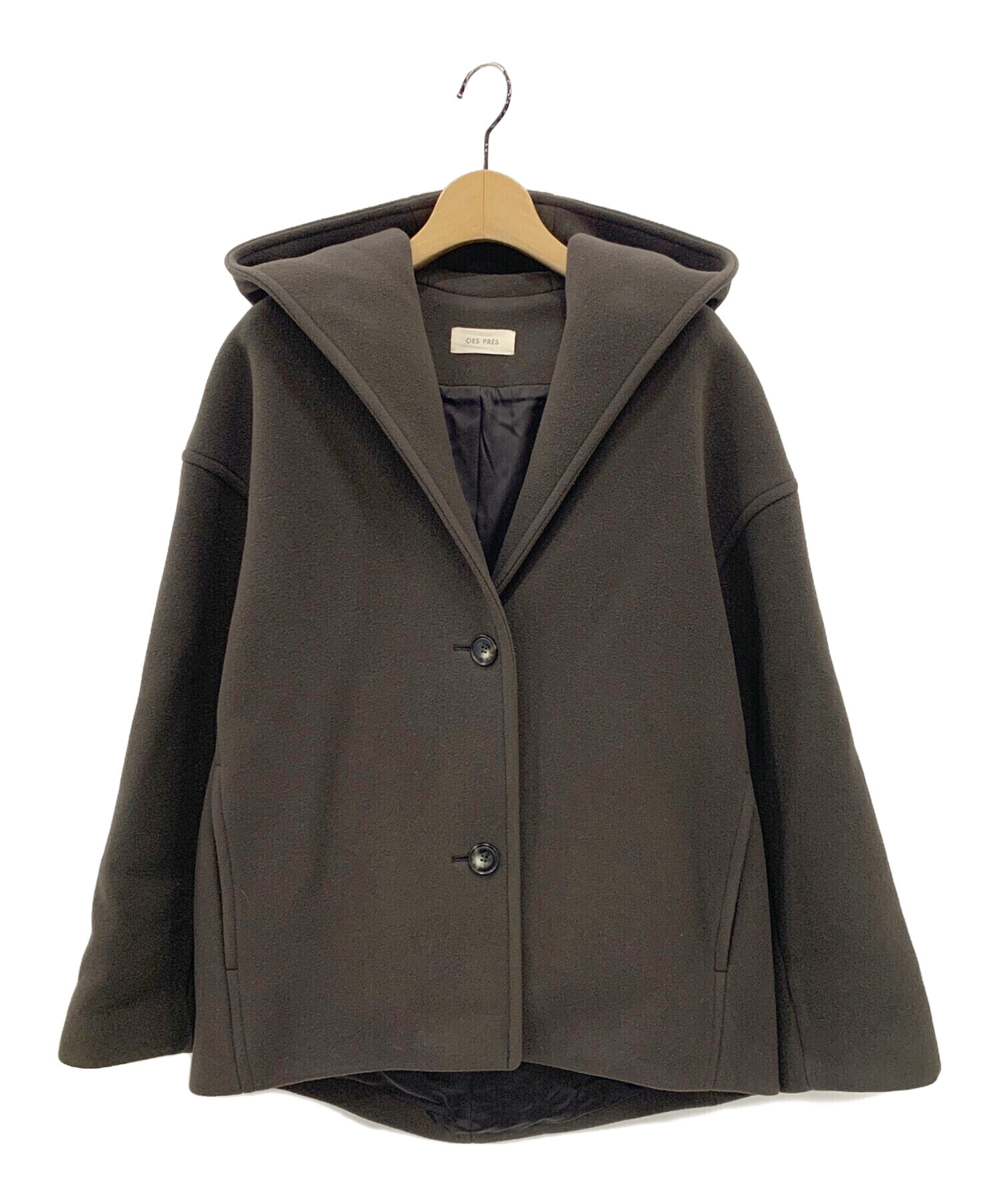 中古・古着通販】DES PRES (デ プレ) ニューモッサ フーデッドショート 