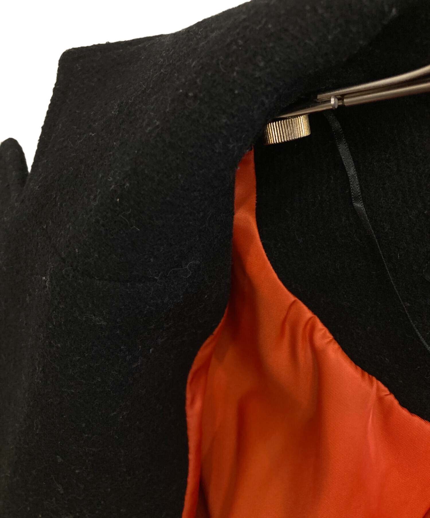 中古・古着通販】ZARA (ザラ) マッチングボンバーコート ブラック