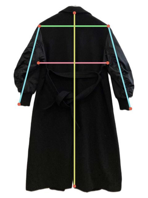 中古・古着通販】ZARA (ザラ) マッチングボンバーコート ブラック