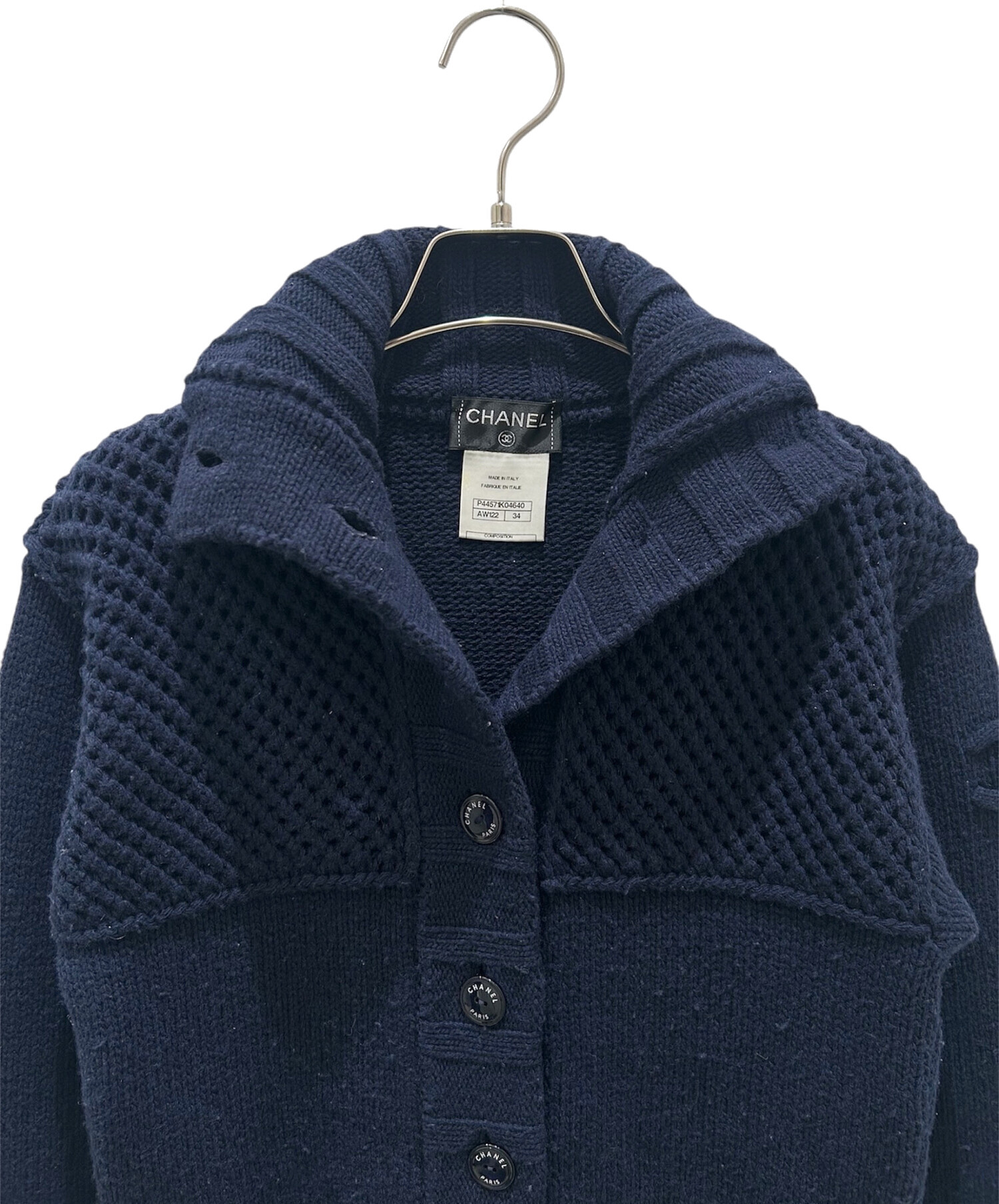 中古・古着通販】CHANEL (シャネル) ウール カシミヤ ニット 