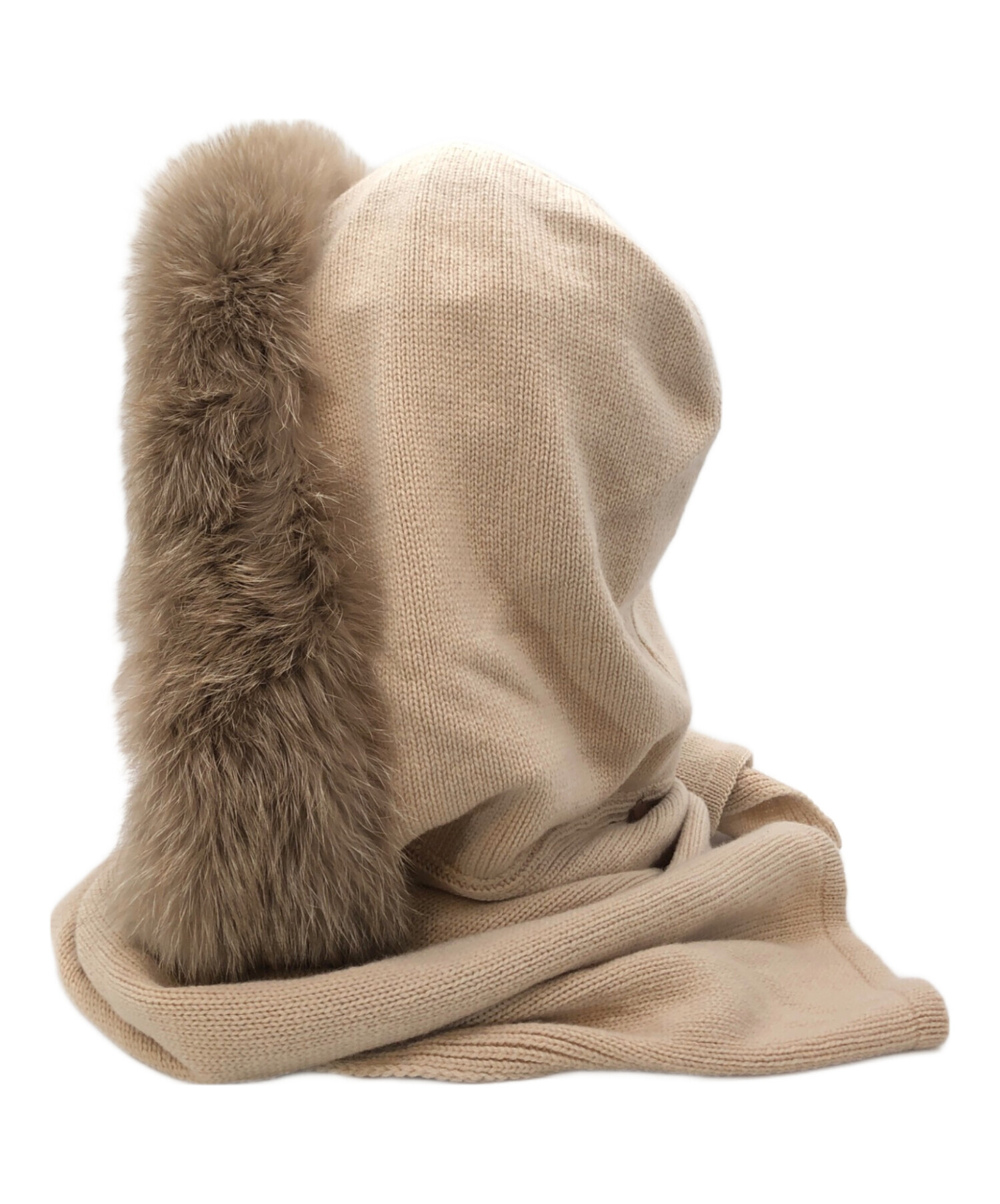 中古・古着通販】FOXEY (フォクシー) ファーフード付マフラー