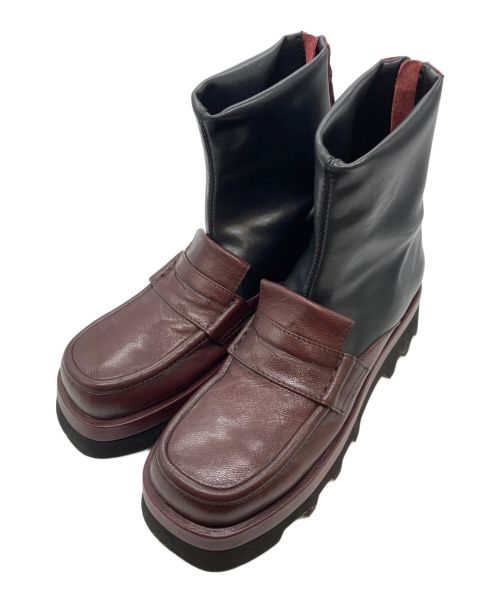 yuko imanishi+ KIYOニットブーツ BR 37size 未使用品 716039 KIYO