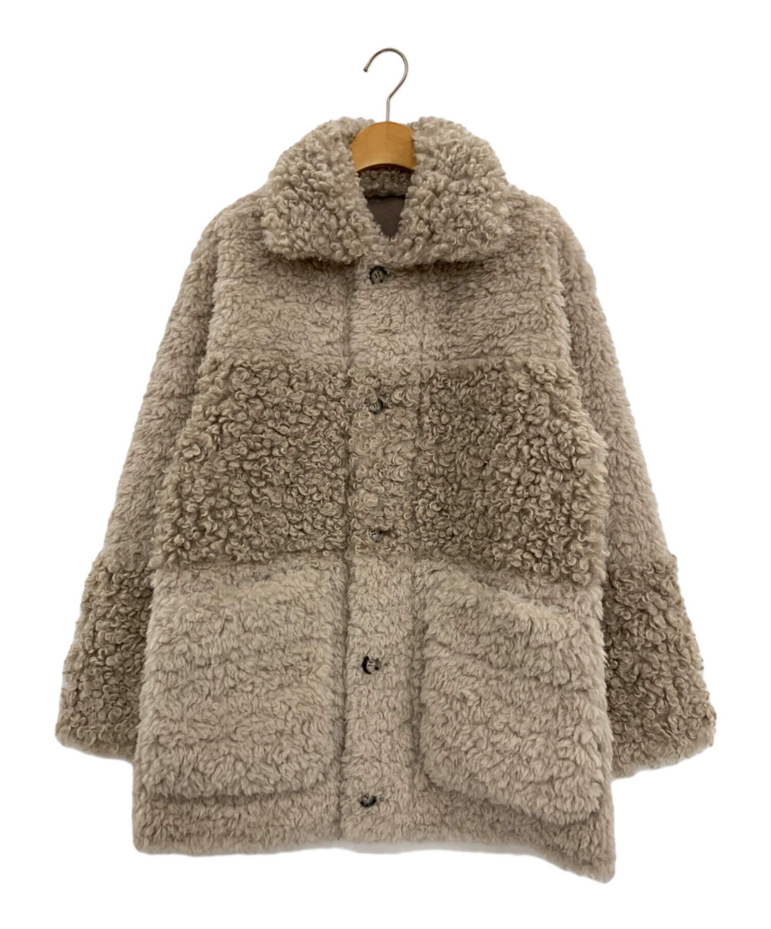 中古・古着通販】urbancode (アーバンコード) カーリーファーコート