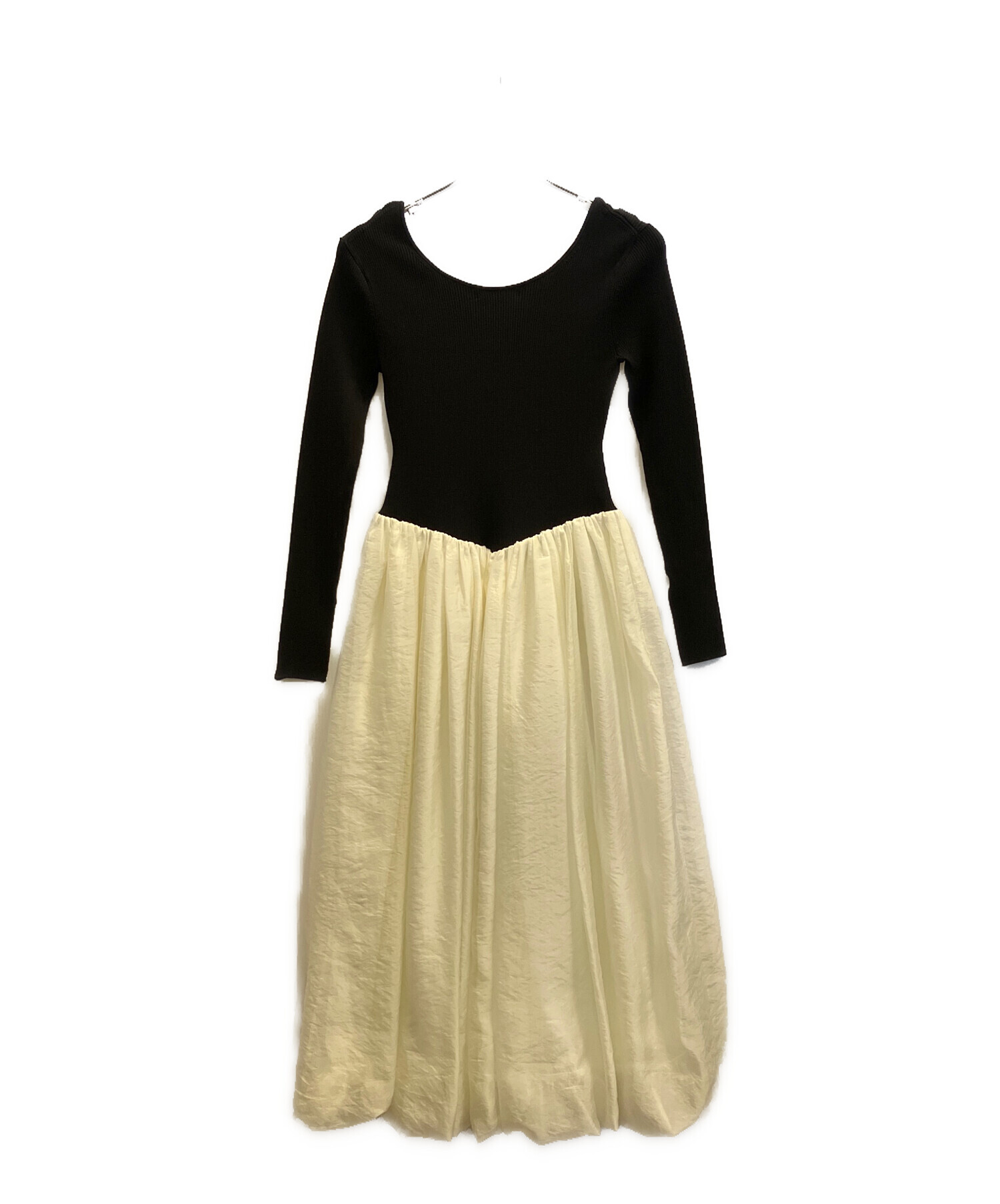 中古・古着通販】THE TOE (ザ・トゥー) Barbican onepiece ブラック