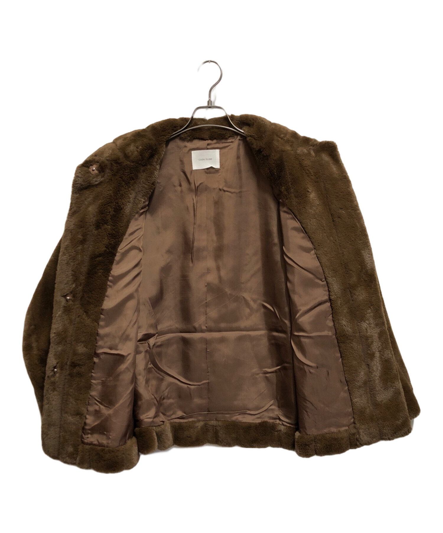 中古・古着通販】CASA FLINE (カーサフライン) RECYCLE POLYESTER FUR