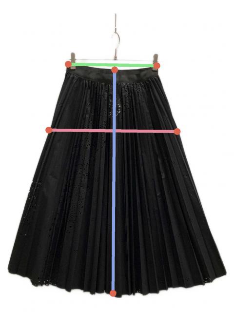 中古・古着通販】sacai (サカイ) バンダナプリントプリーツスカート