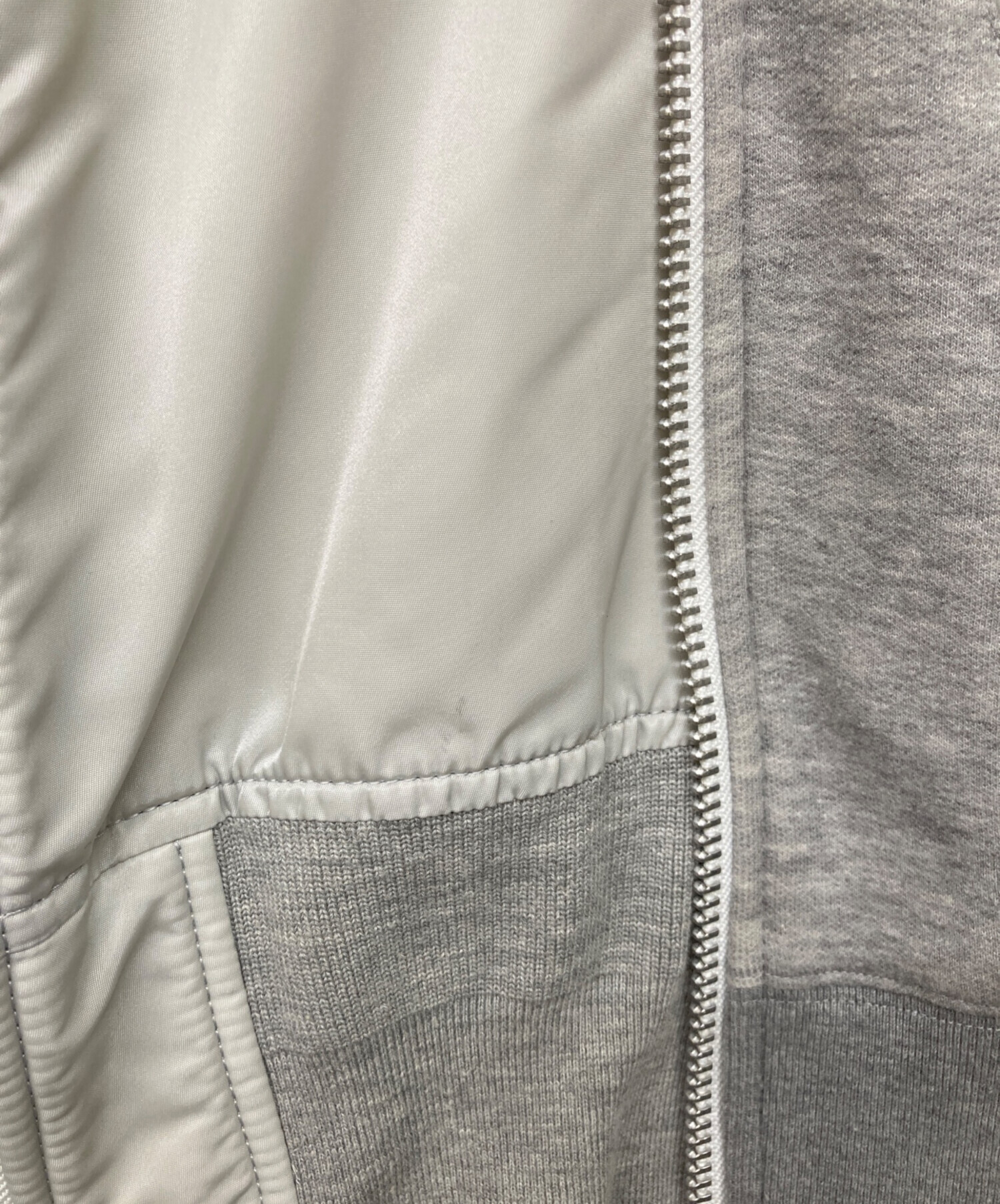 中古・古着通販】sacai (サカイ) MA-1 スポンジスウェット ドッキング
