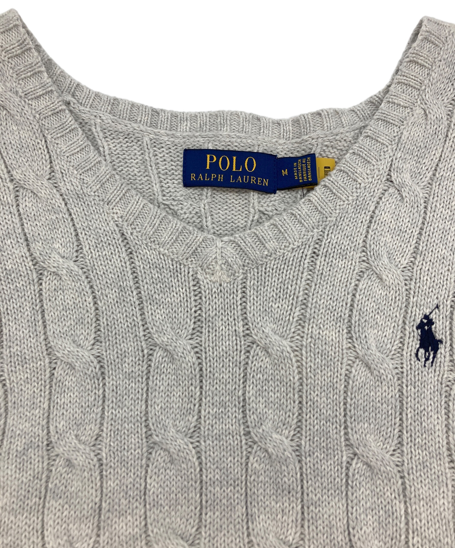 louren ローレン ベスト F グレー 【古着】【中古】 中古・古着通販】POLO RALPH LAUREN (ポロ・ラルフローレン) ベスト