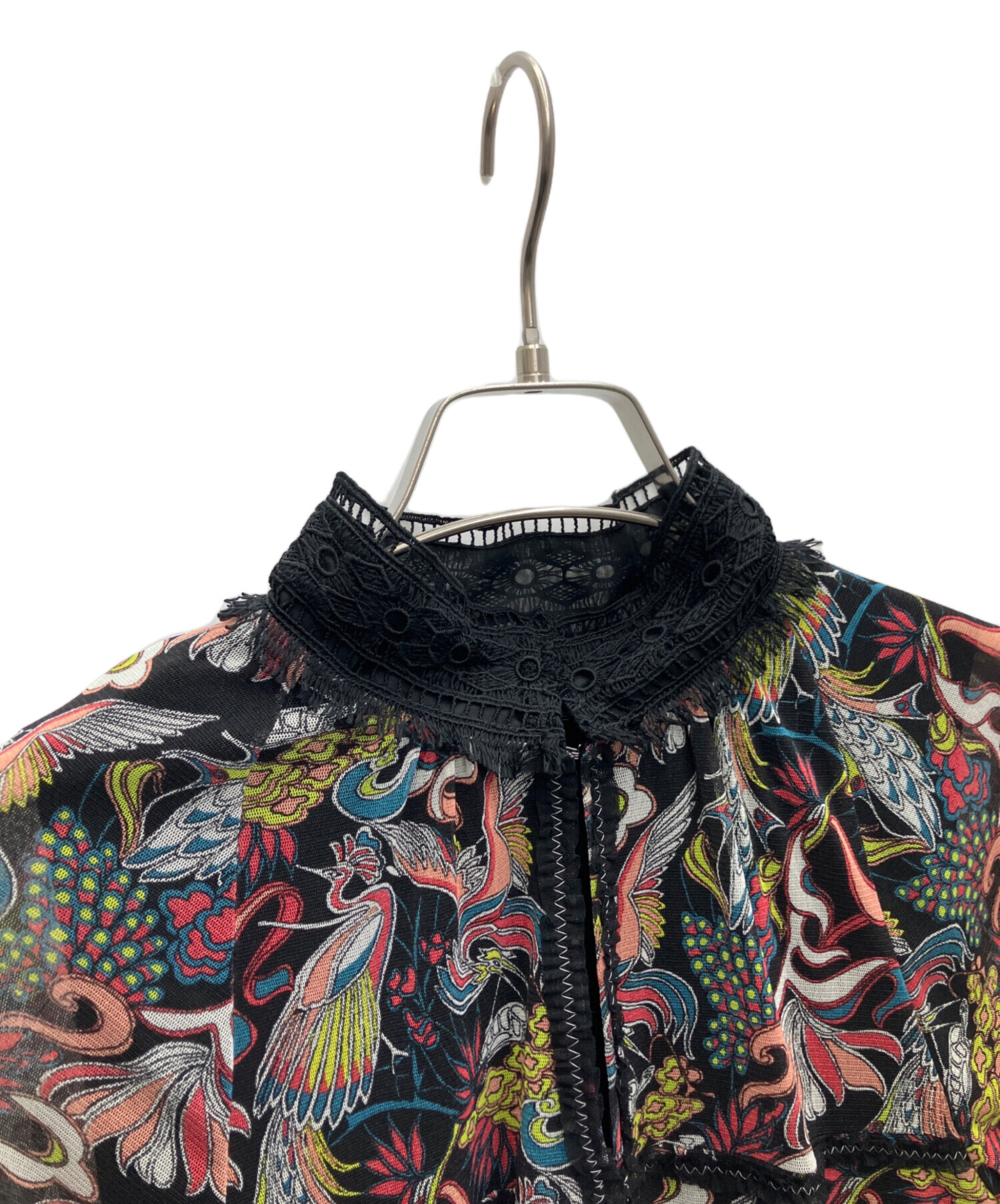 中古・古着通販】VIVIENNE TAM (ヴィヴィアンタム) ピーコック柄パワー