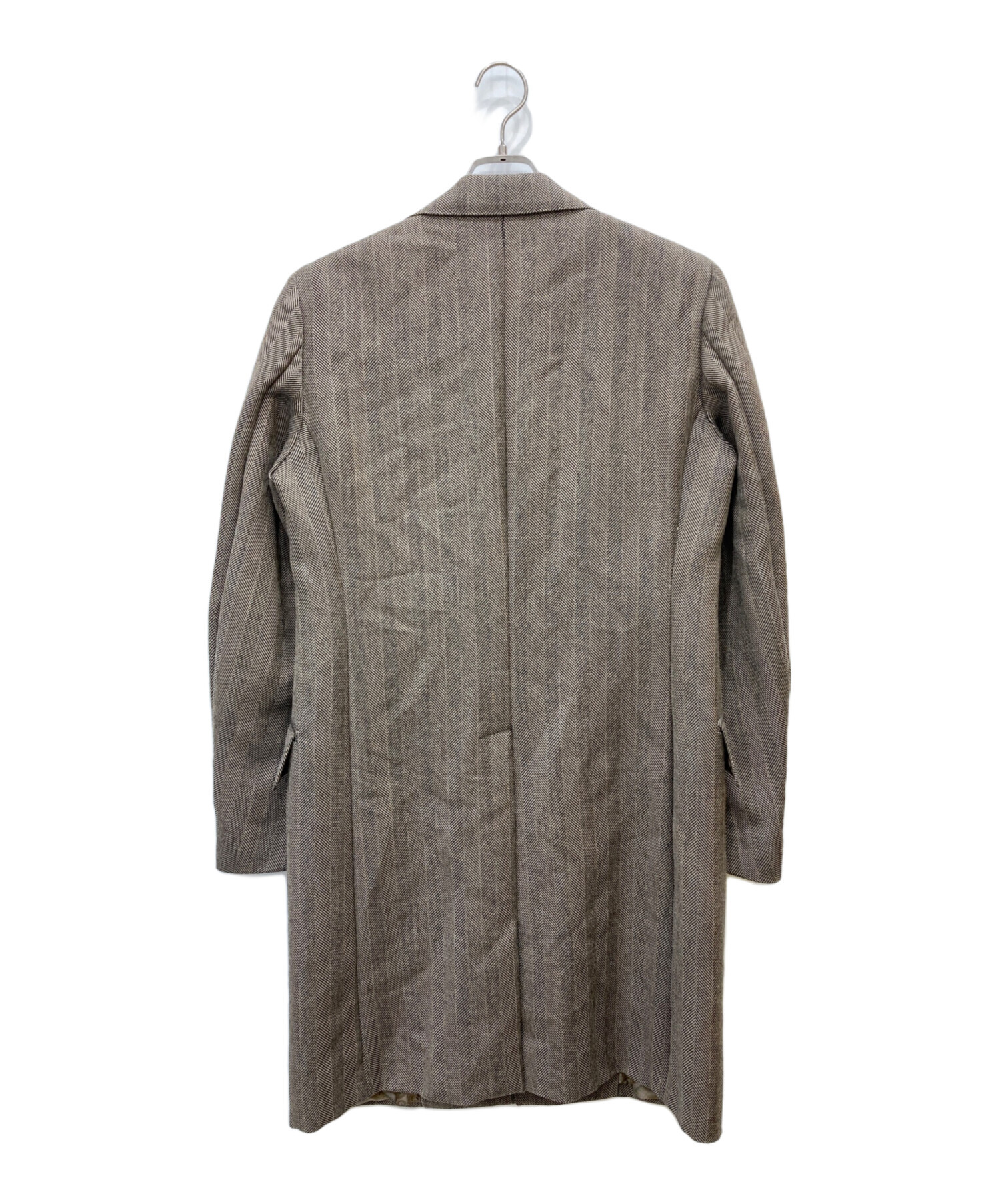 中古・古着通販】ETRO (エトロ) ヘリンボーンチェスターコート