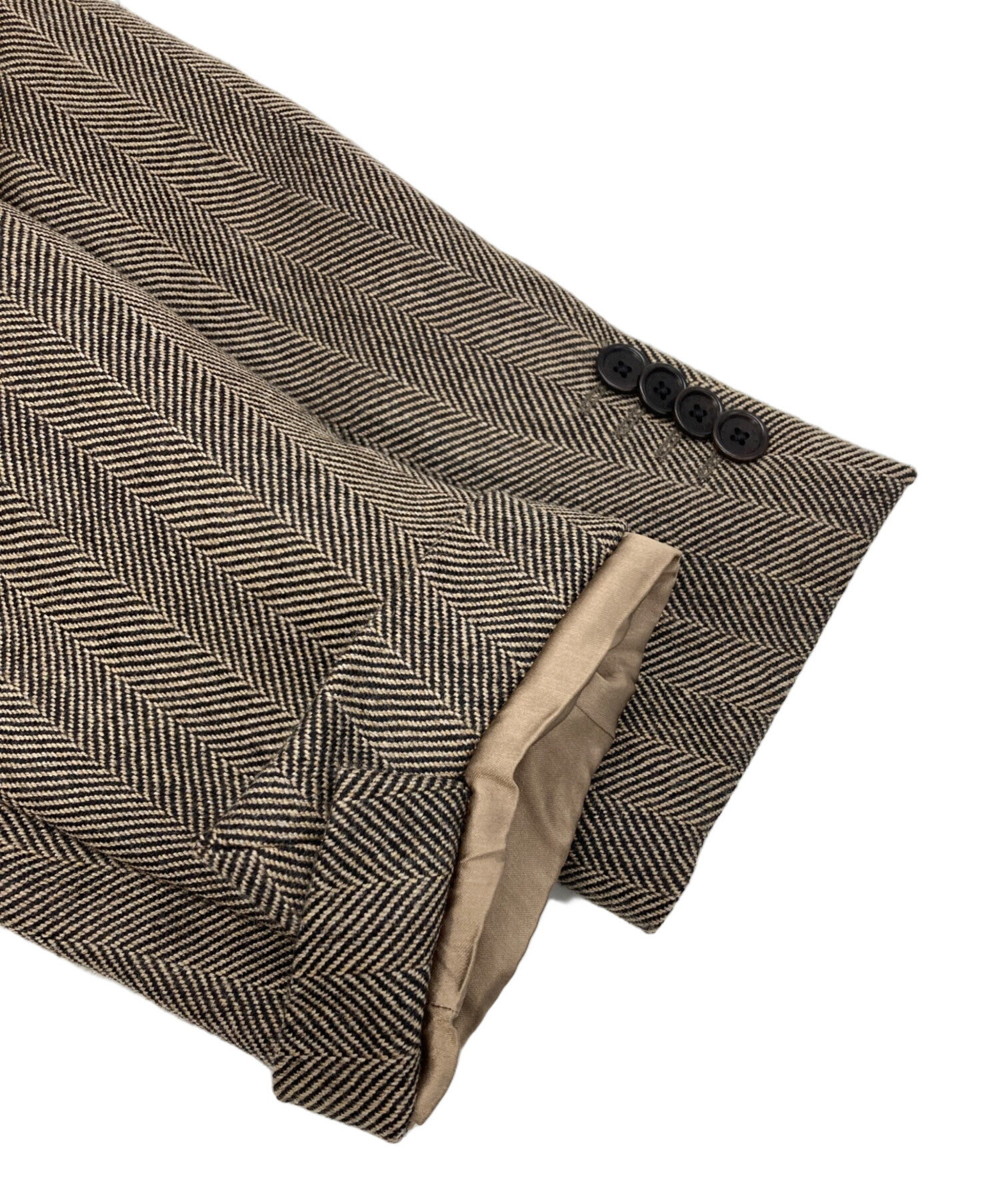 中古・古着通販】ETRO (エトロ) ヘリンボーンチェスターコート