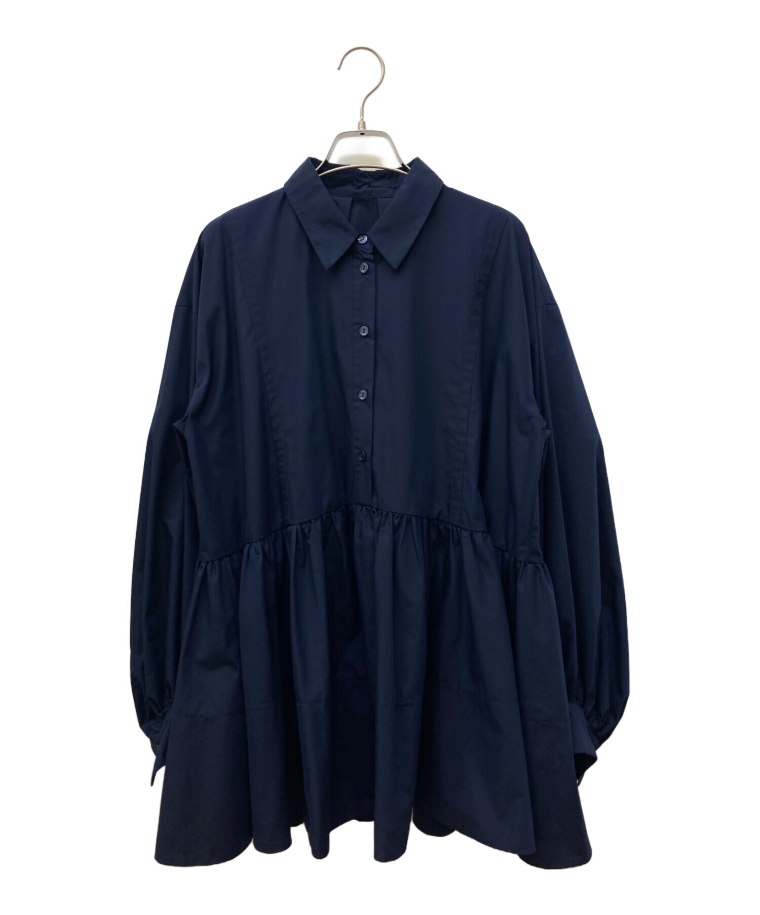 古着シャツチュニック 中古・古着通販】CADUNE (カデュネ) ボウ付きシャツチュニック