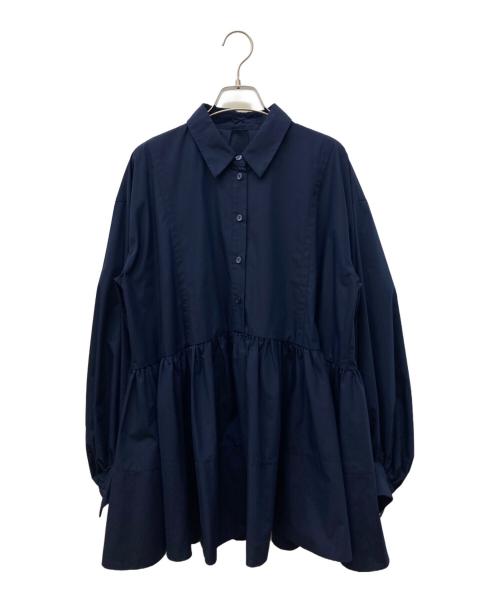 中古・古着通販】CADUNE (カデュネ) ボウ付きシャツチュニック