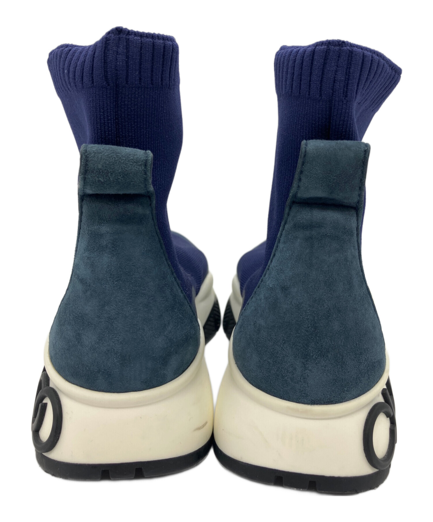 専用　新品　JIMMY CHOO ジミーチュウ　ネイビー スニーカー 中古・古着通販】JIMMY CHOO (ジミーチュウ) ソックス スニーカー