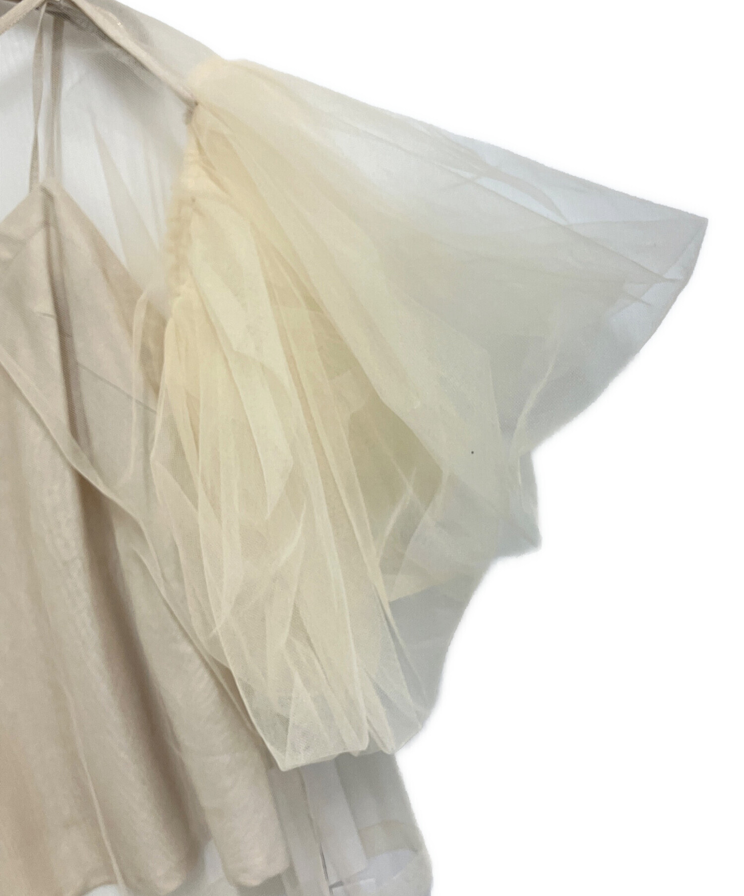 中古・古着通販】Chika Kisada (チカ キサダ) チュールブラウス