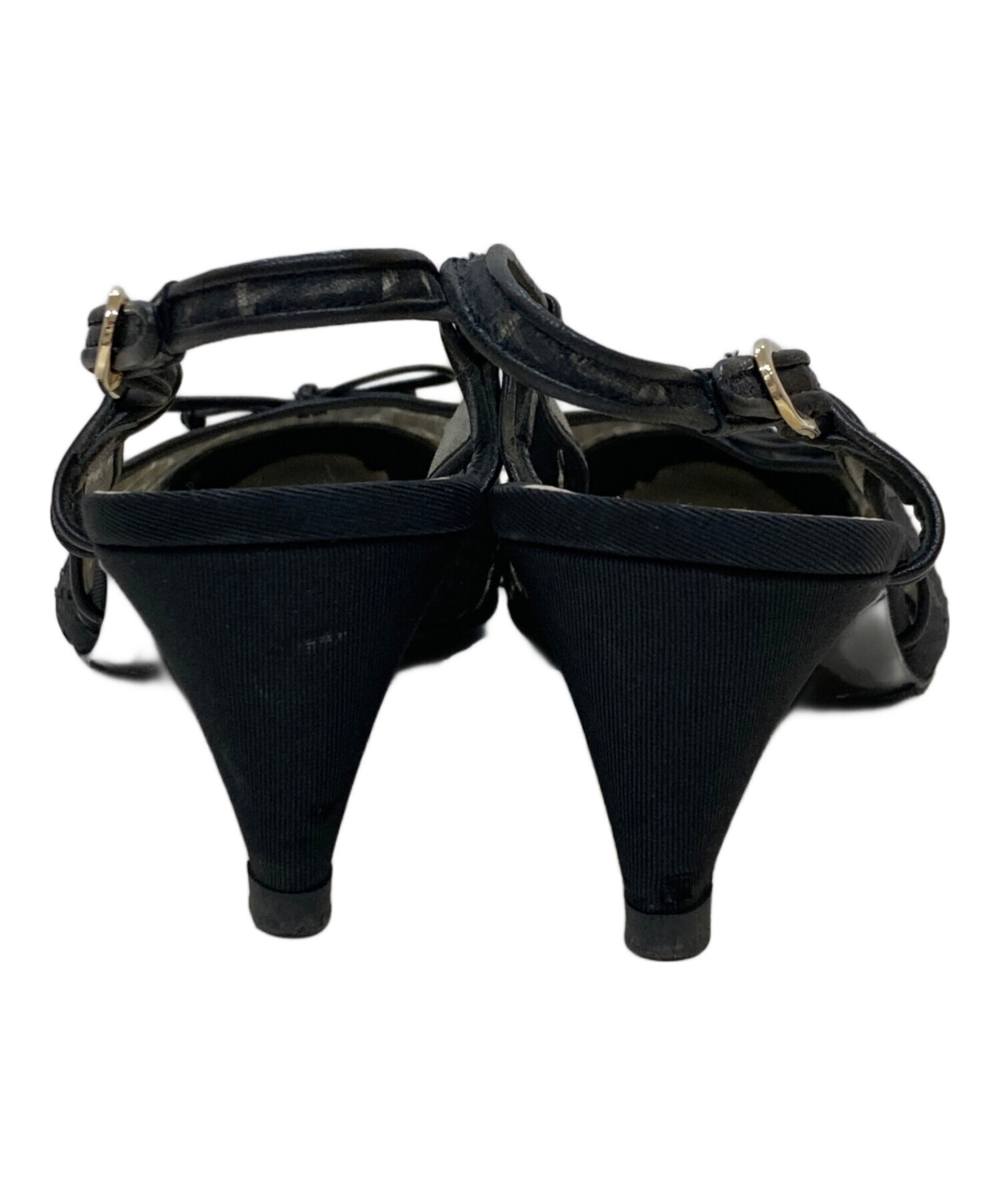 中古・古着通販】CHANEL (シャネル) バックストラップパンプス 