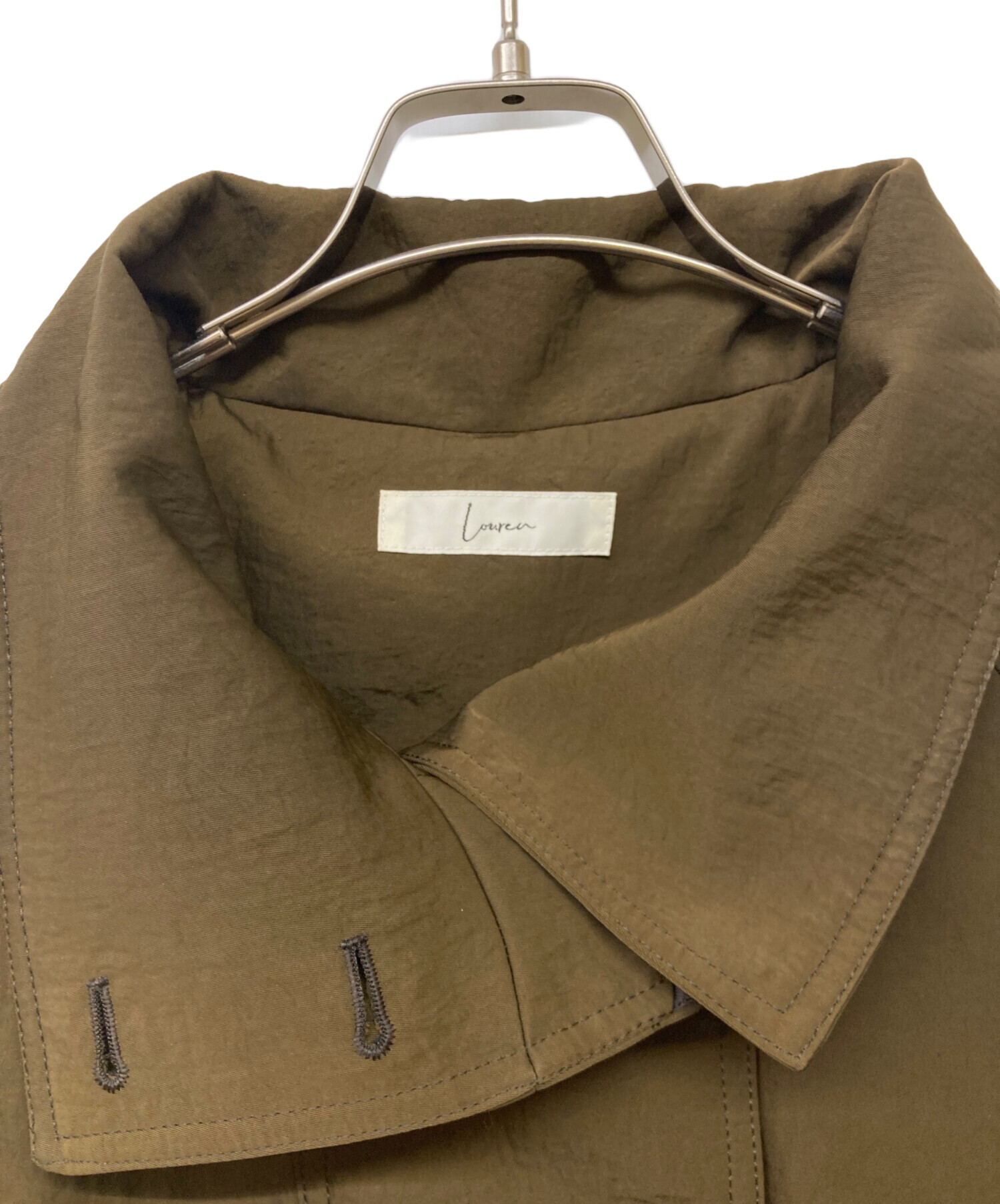 louren standcollar vintage twill coat standcollar vintage twill 