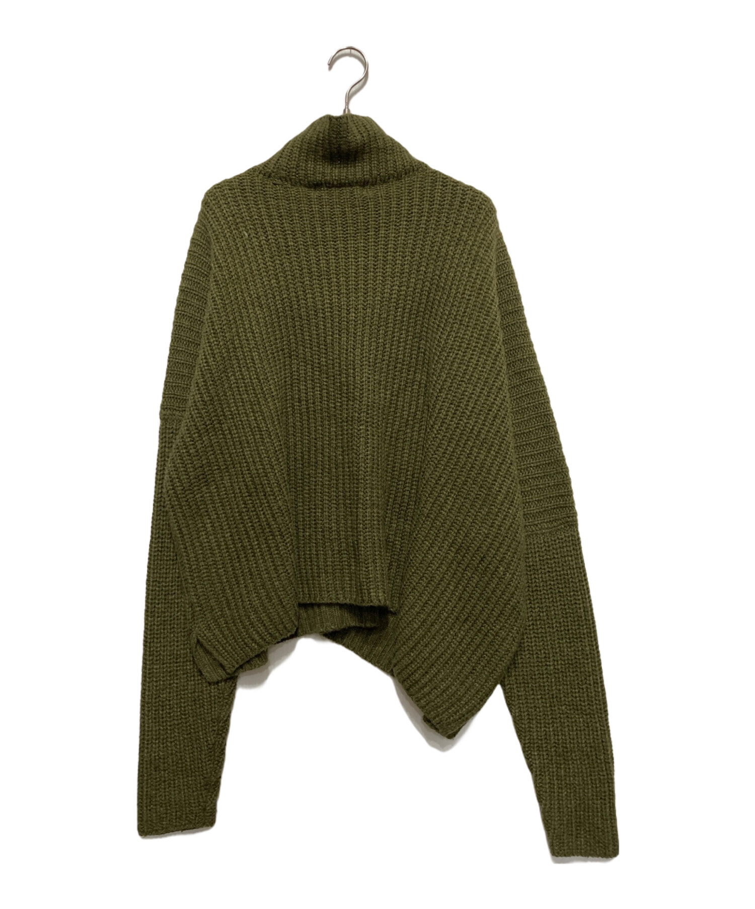 中古・古着通販】sulvam (サルバム) オーバーサイズモックネックニット 