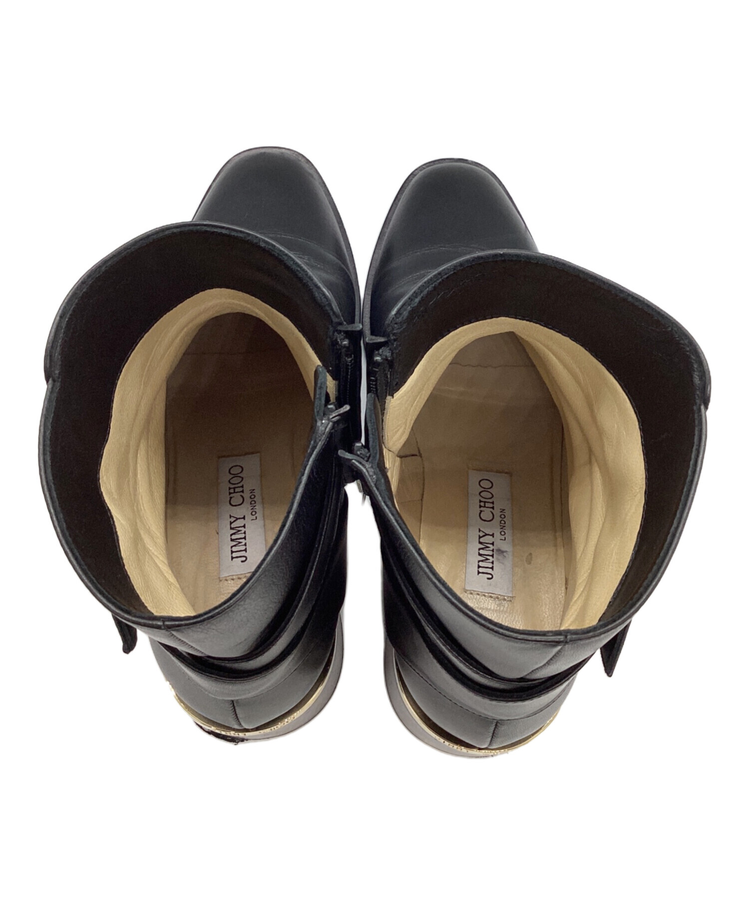 中古・古着通販】JIMMY CHOO (ジミーチュウ) CLARICE 45 レザー 