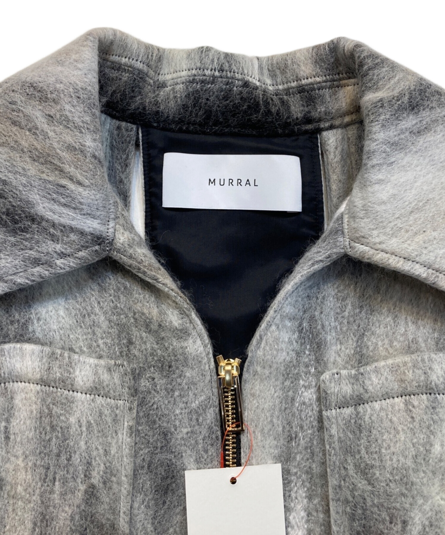 中古・古着通販】MURRAL (ミューラル) Snow cover needle punch jacket 
