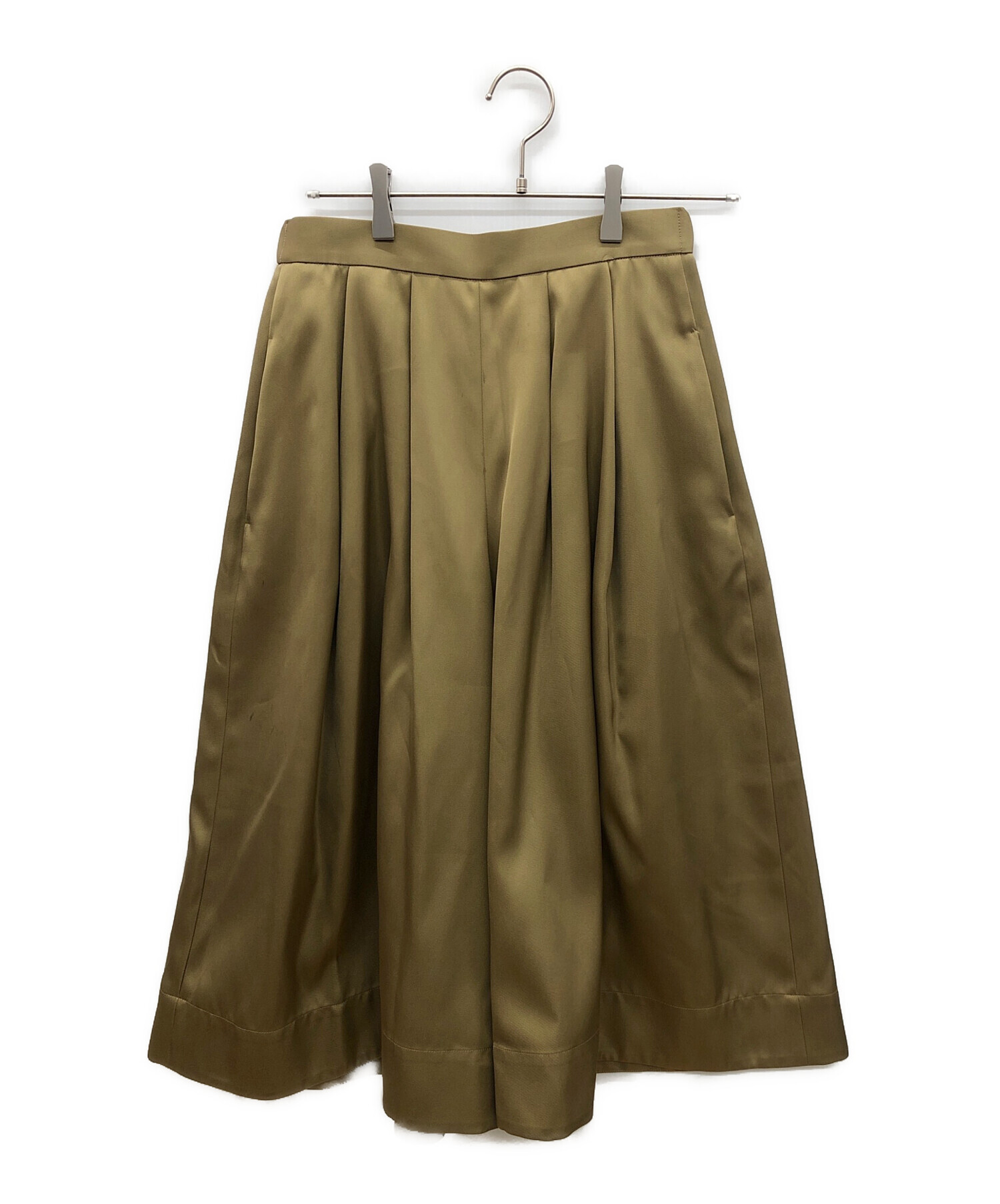 【美品】Chaos サロンタックパンツ キャメル 中古・古着通販】CHAOS (カオス) サロンタックパンツ ベージュ サイズ