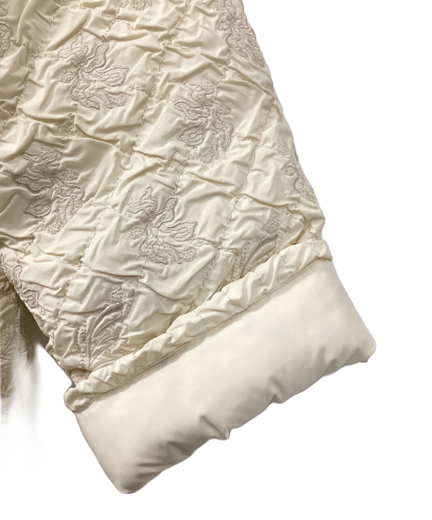 中古・古着通販】MURRAL (ミューラル) Dahlia shrinking embroidery