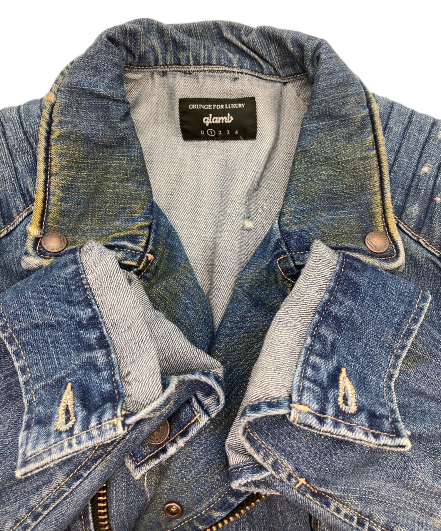 denim glamb riders Jam グラム ⁄ Jacket Riders 公式通販 glamb 