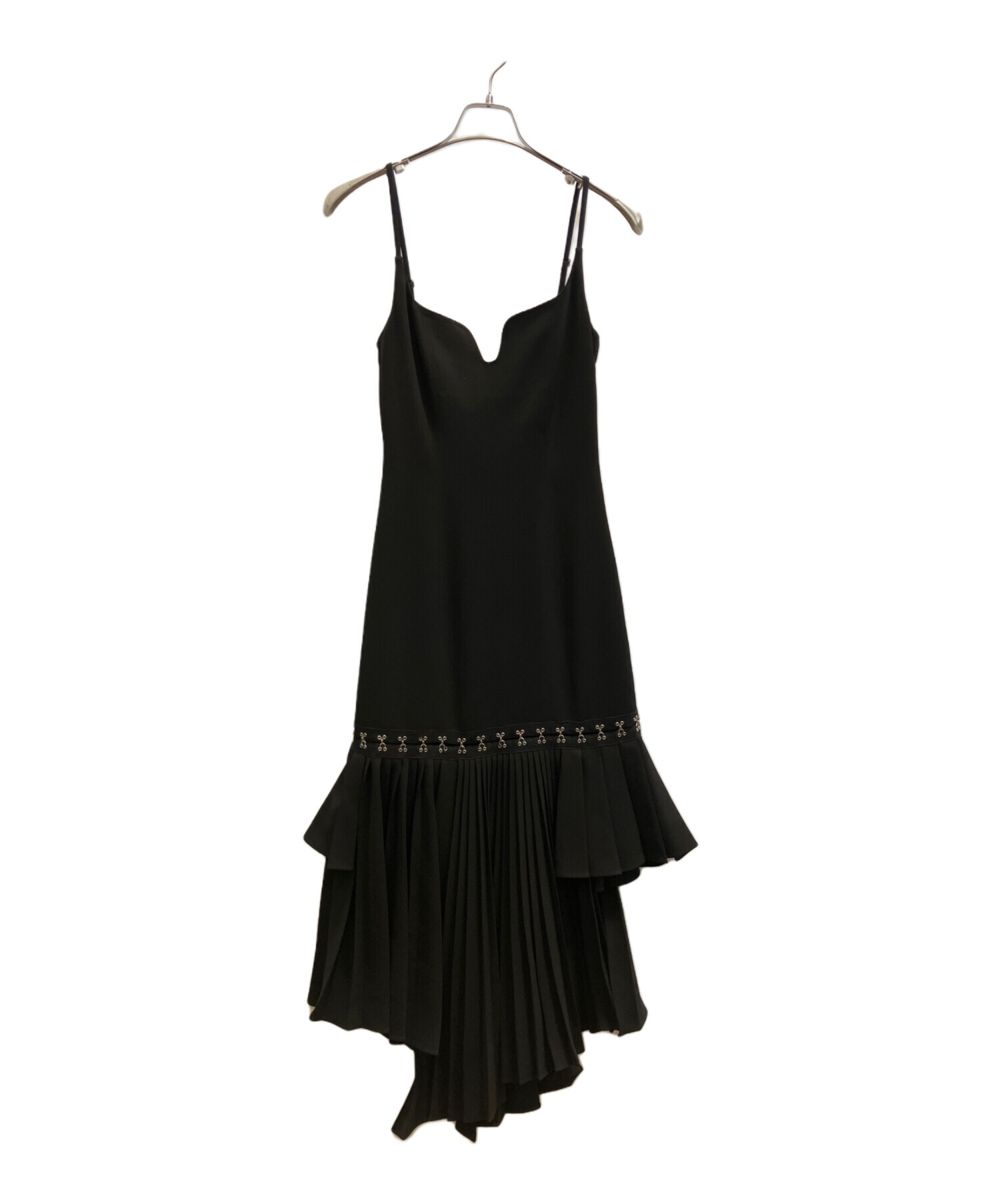 名品RokhアシンメトリーカッティングスエットXS黒 中古・古着通販】H&M (エイチアンドエム) ROKH (ロク) レイヤード