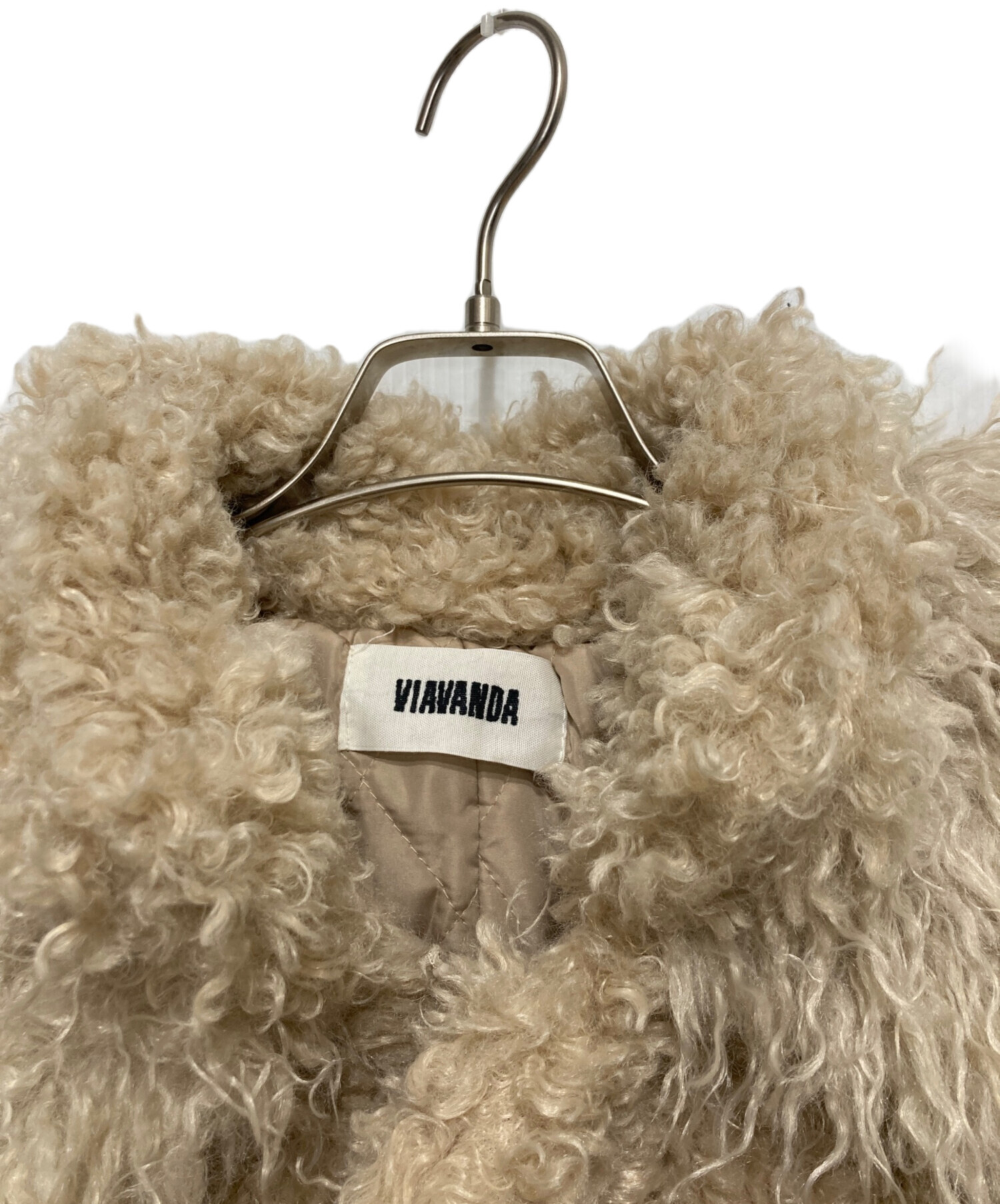 中古・古着通販】VIAVANDA (ヴィアヴァンダ) エコファーアシンメトリー