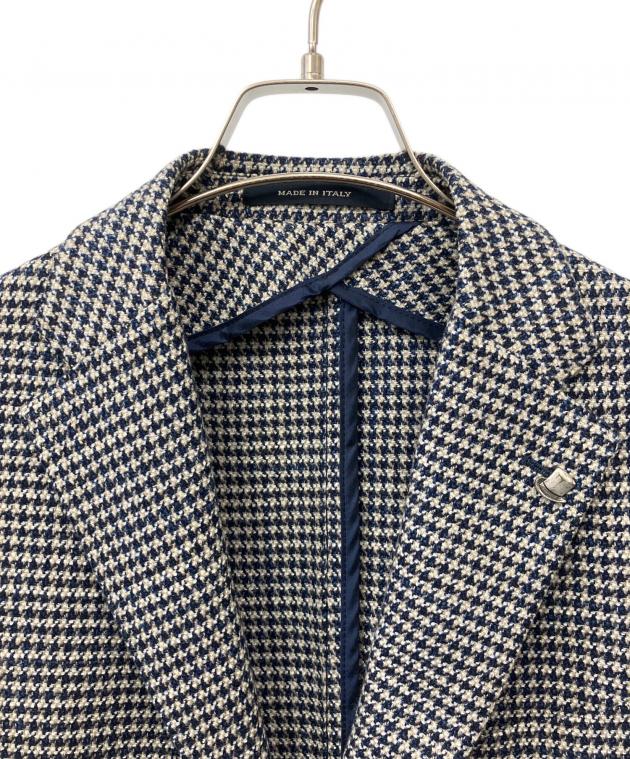 タリアトーレ DENNIS ハウンドトゥース ラペルドジレ TAGLIATORE