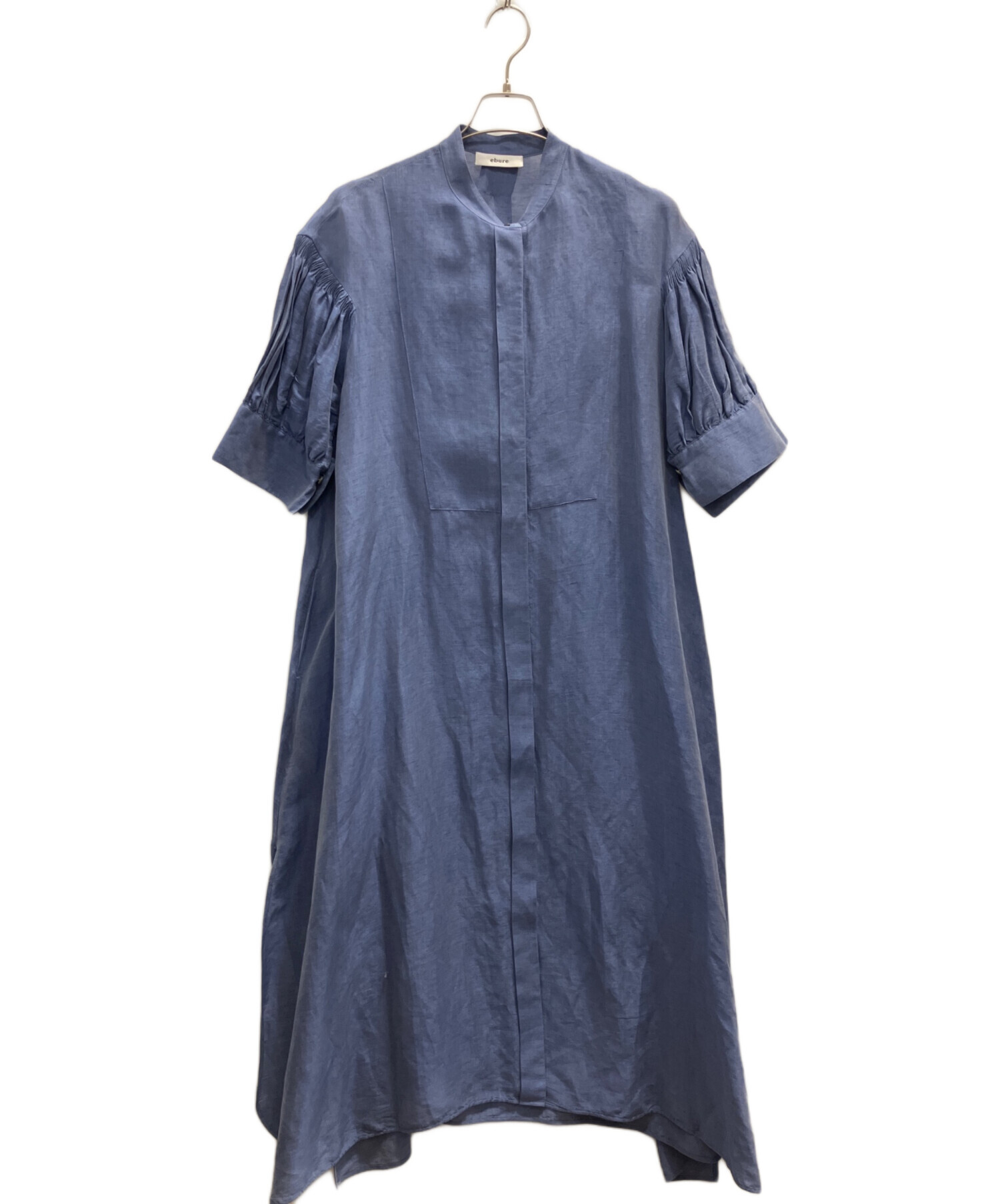 中古・古着通販】ebure (エブール) リネンシルクベルテッドシャツ