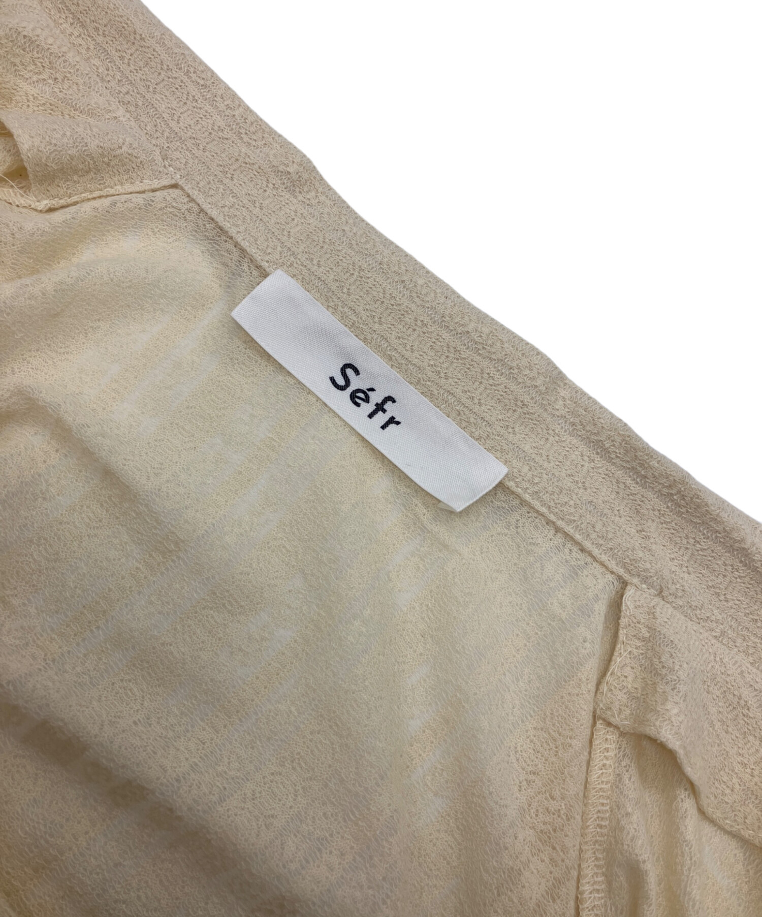 中古・古着通販】Sefr (セファ) Suneham セミシアーコットンガーゼ