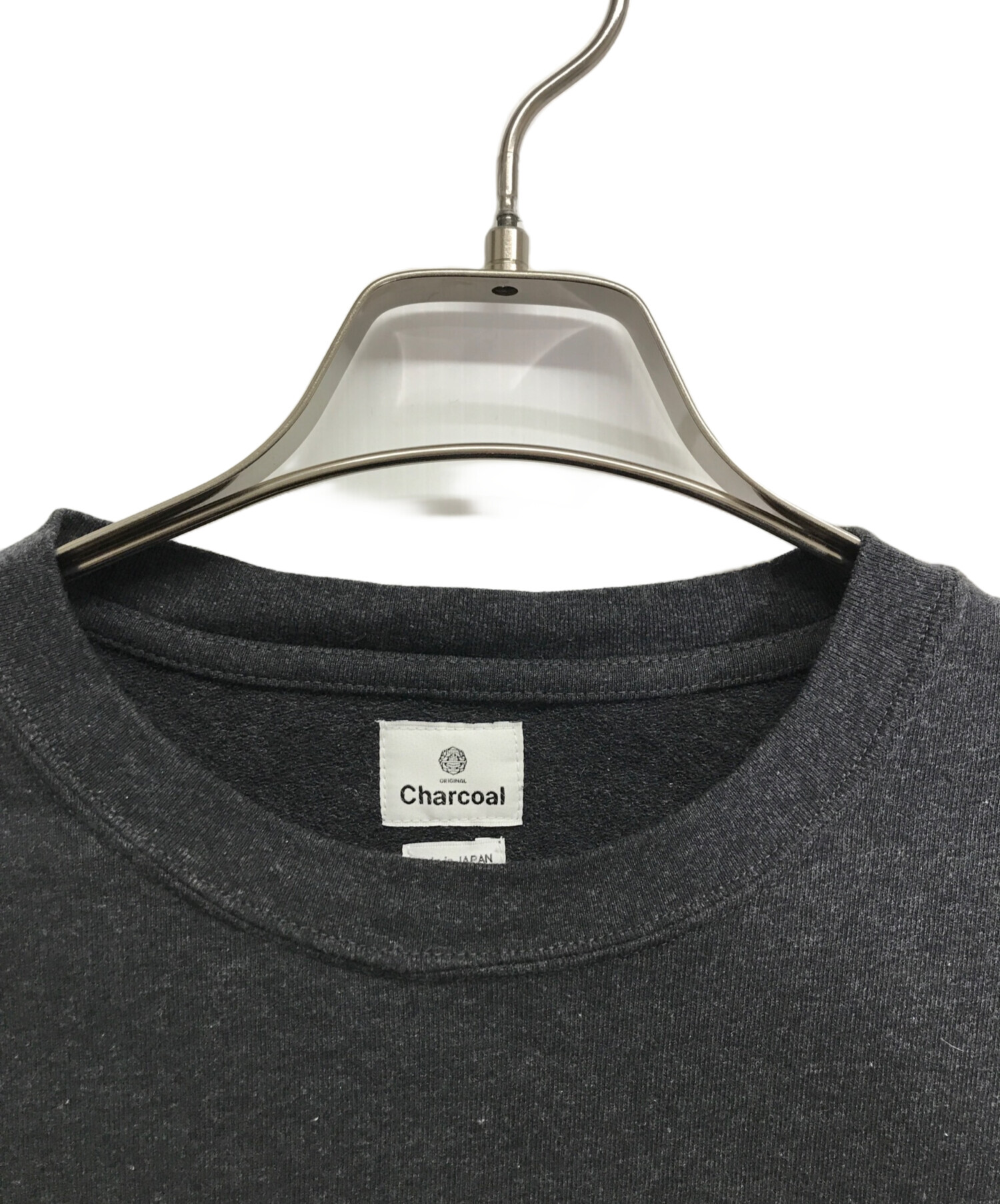 中古・古着通販】Charcoal (チャコール) ロングスリーブTシャツ グレー 