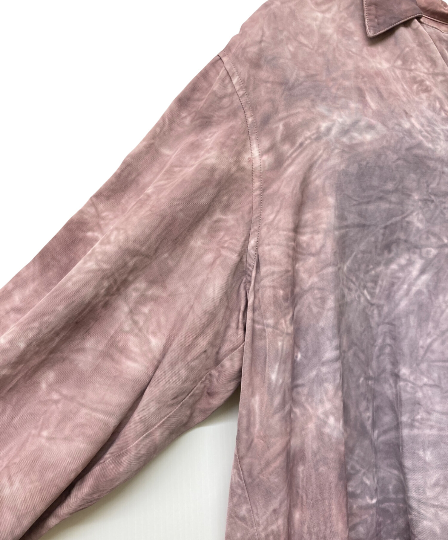 中古・古着通販】VEIN (ヴェイン) RY/CO TWILL VESSEL L/S OPEN COLLAR 